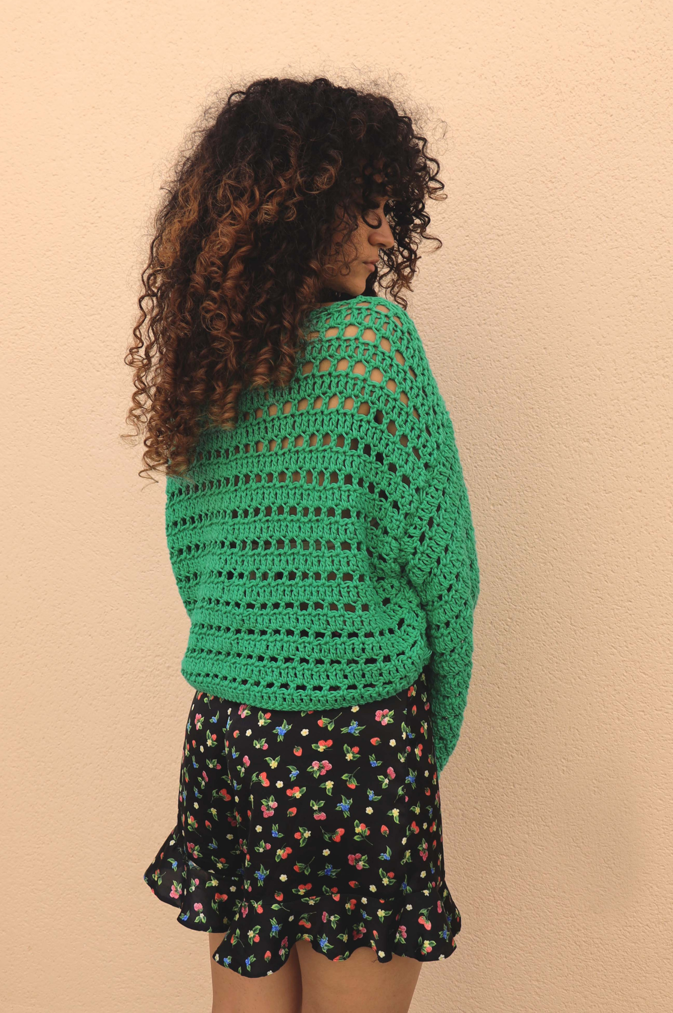 Pull Brigitte vert