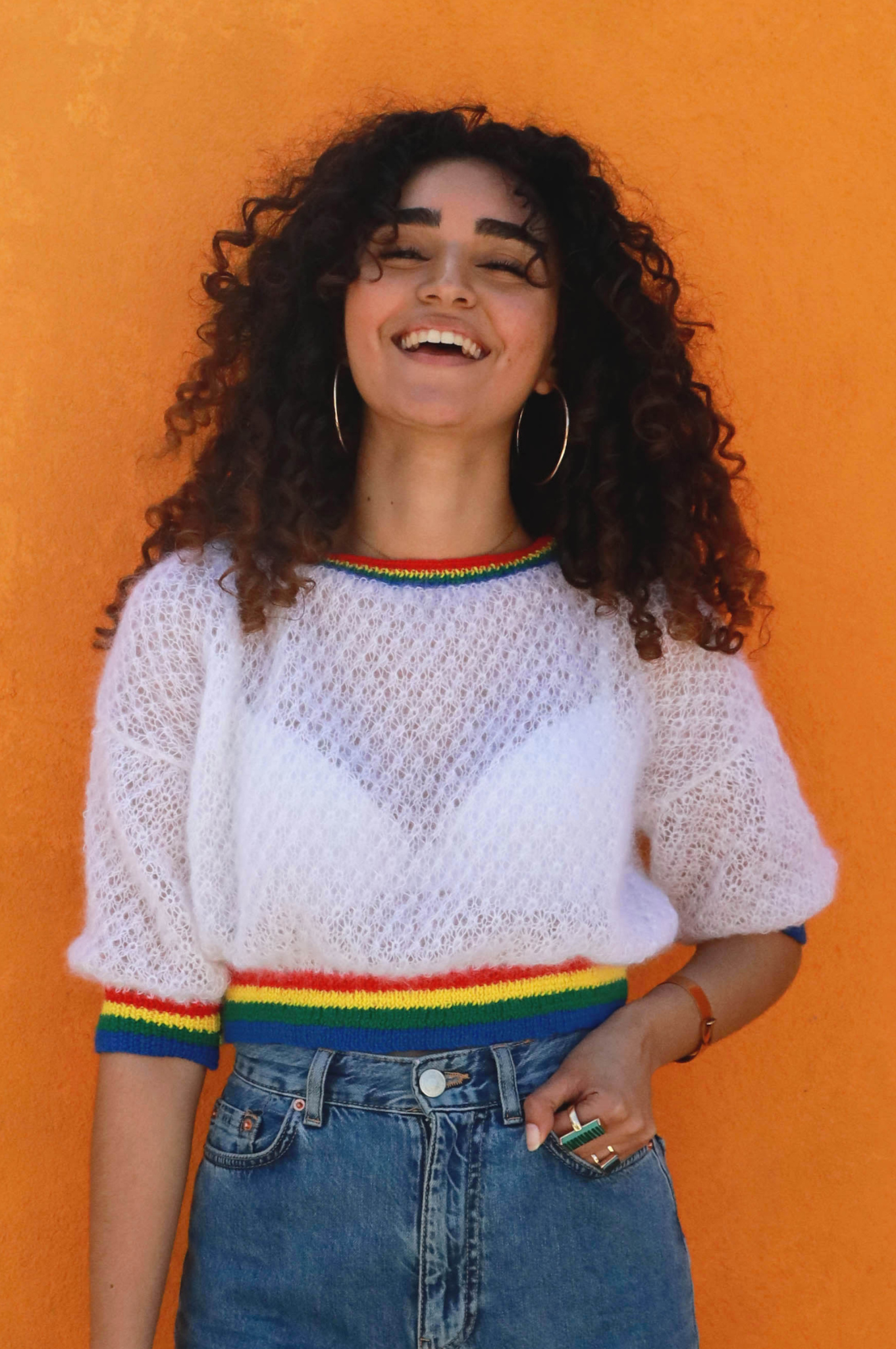 Pull Odette blanc en stock