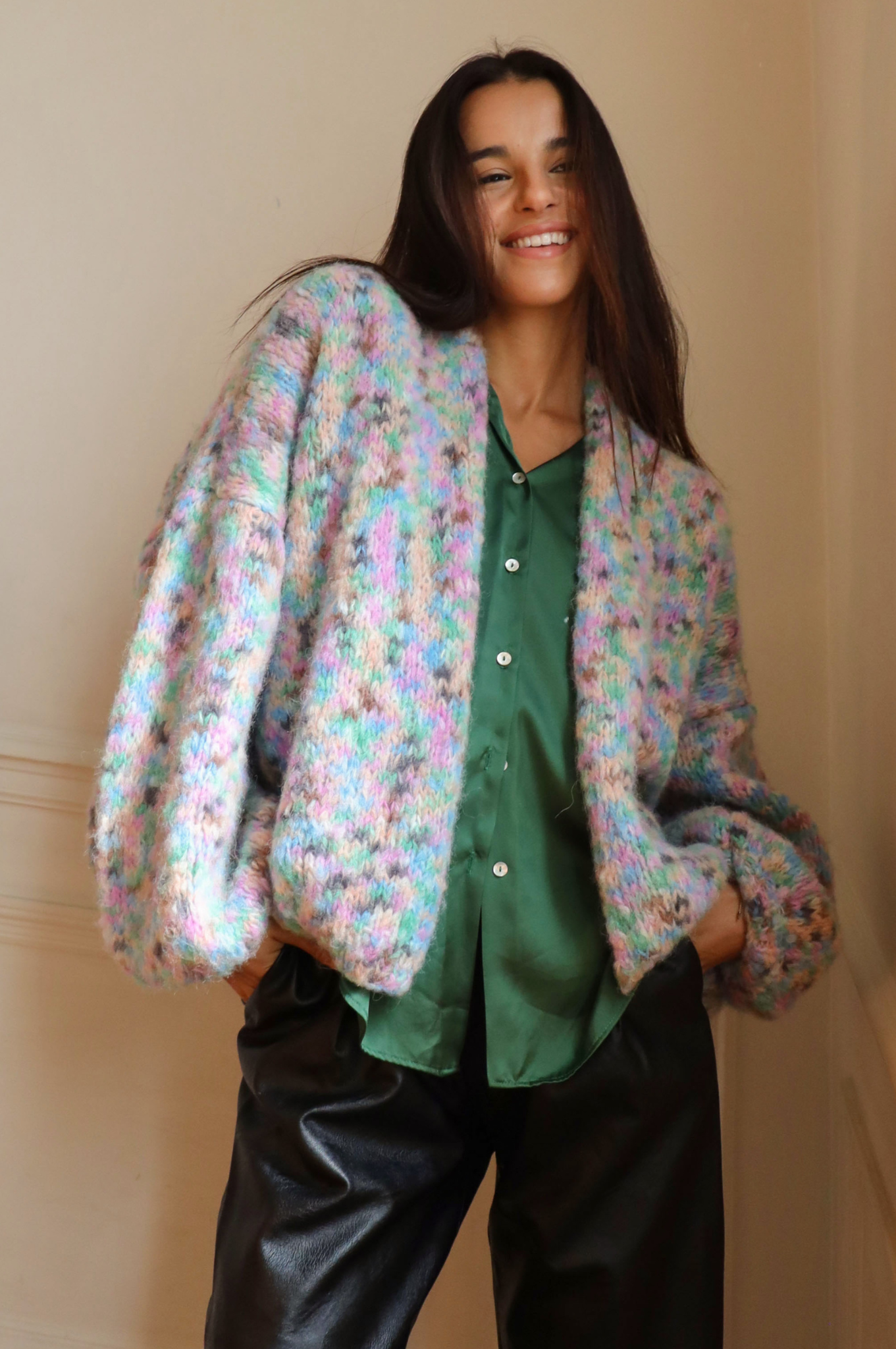 Gilet Anetta multicolore