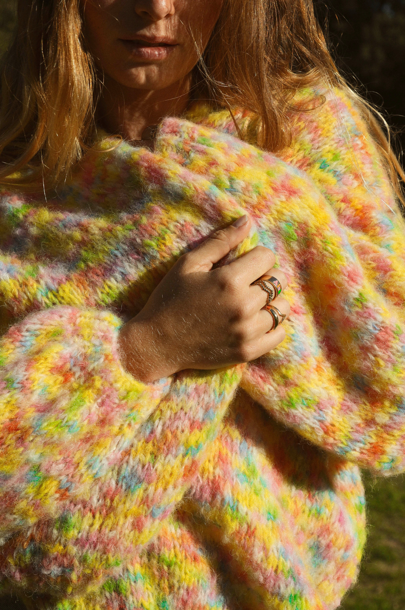 Gilet Anetta jaune