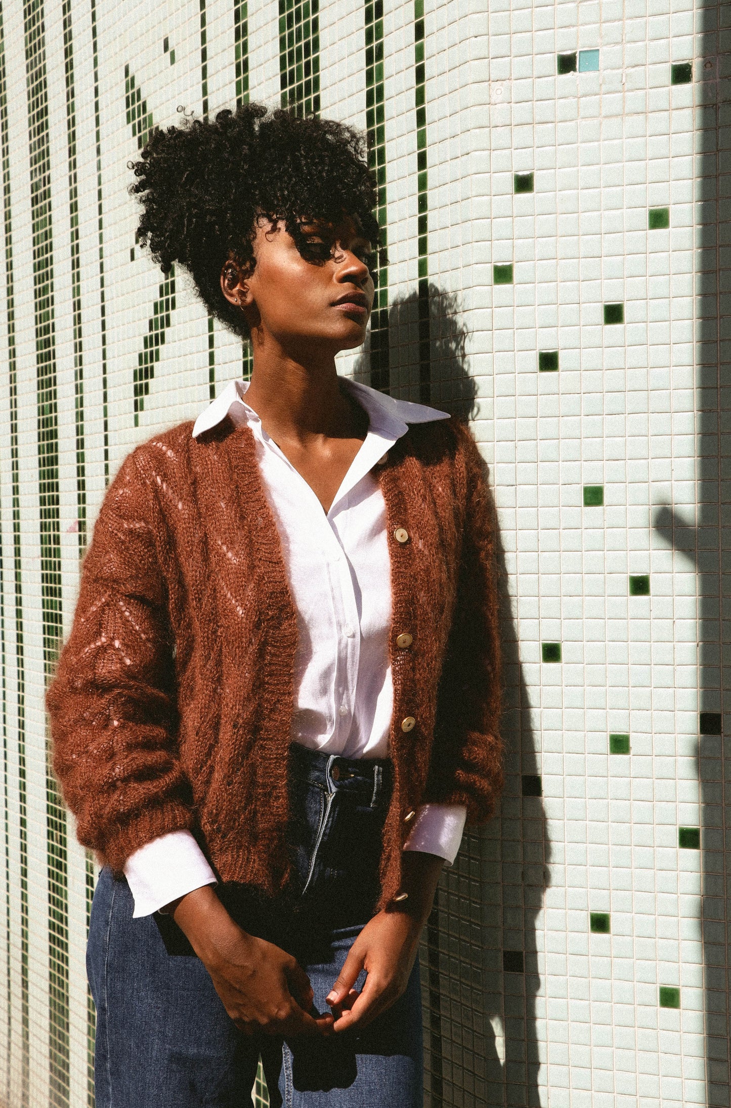Gilet Claudine - marron