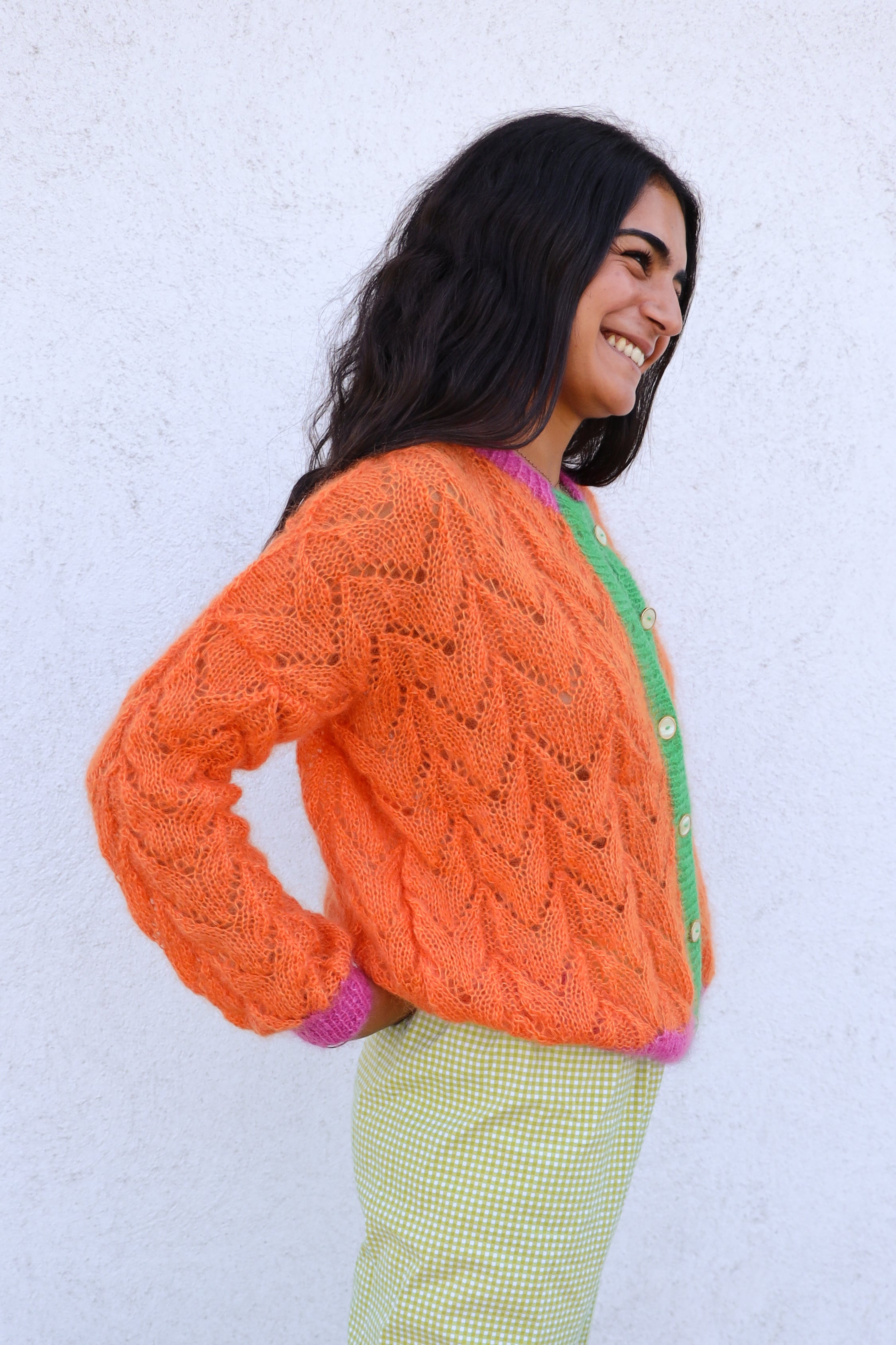 Gilet Claudine orange