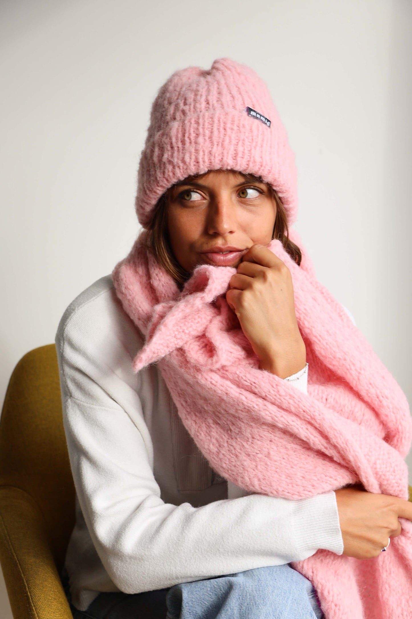 Bonnet Gabi - Rose