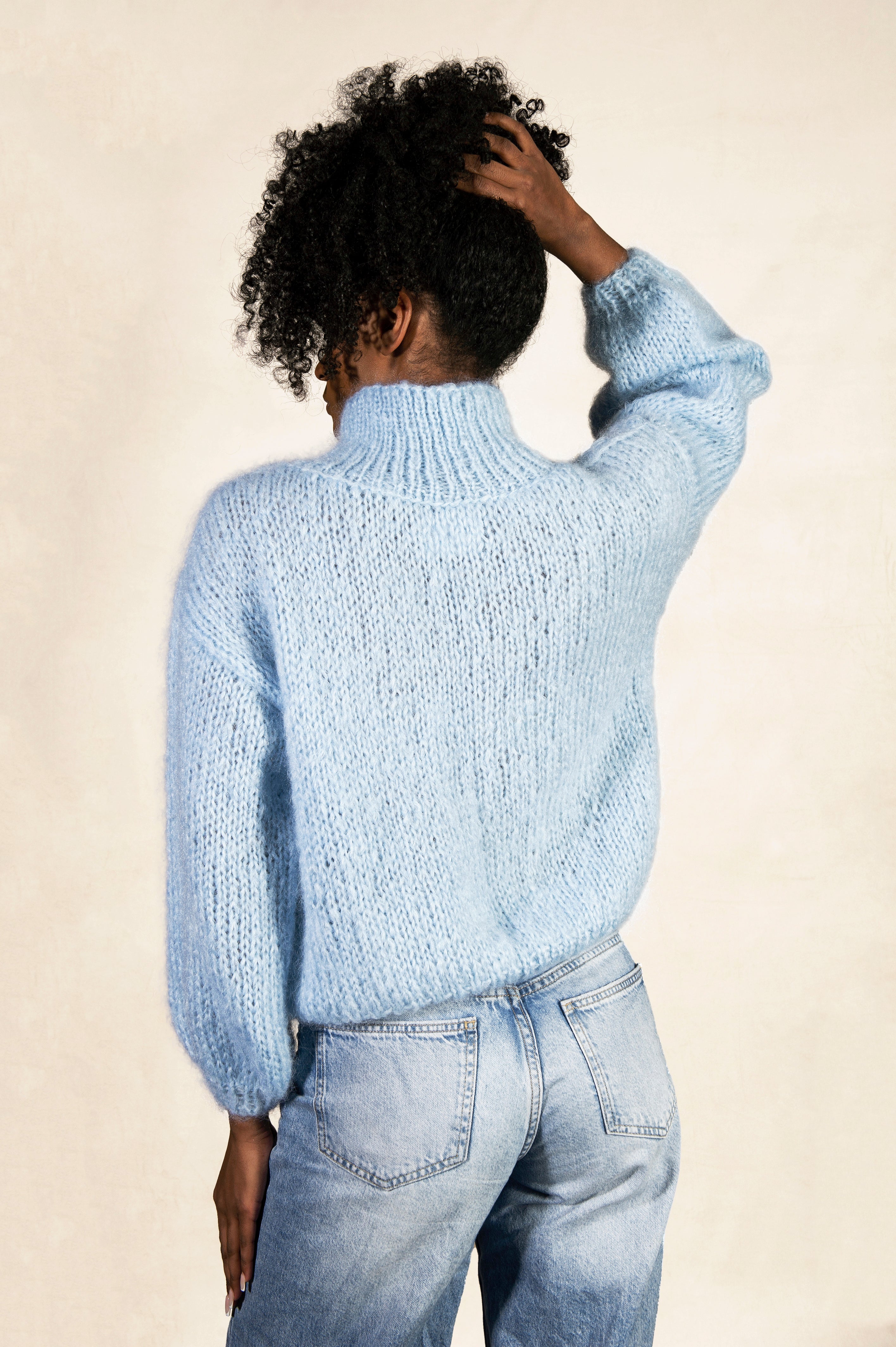 Pull Jeanne bleu en stock