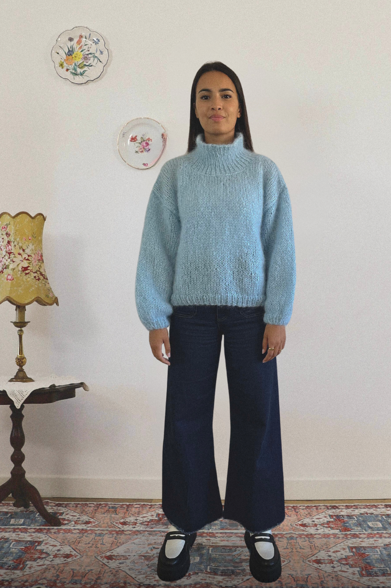 Pull Jeanne bleu en stock