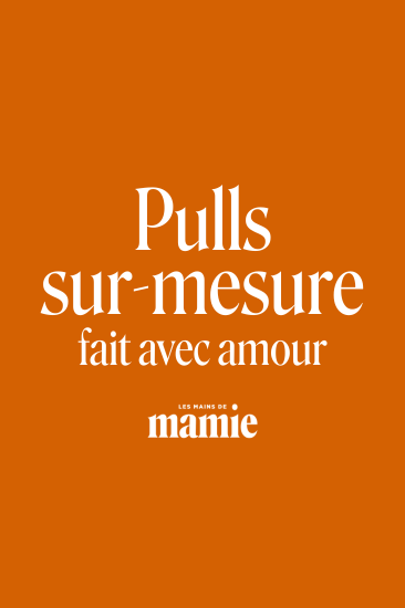 Pull mohair personnalisé