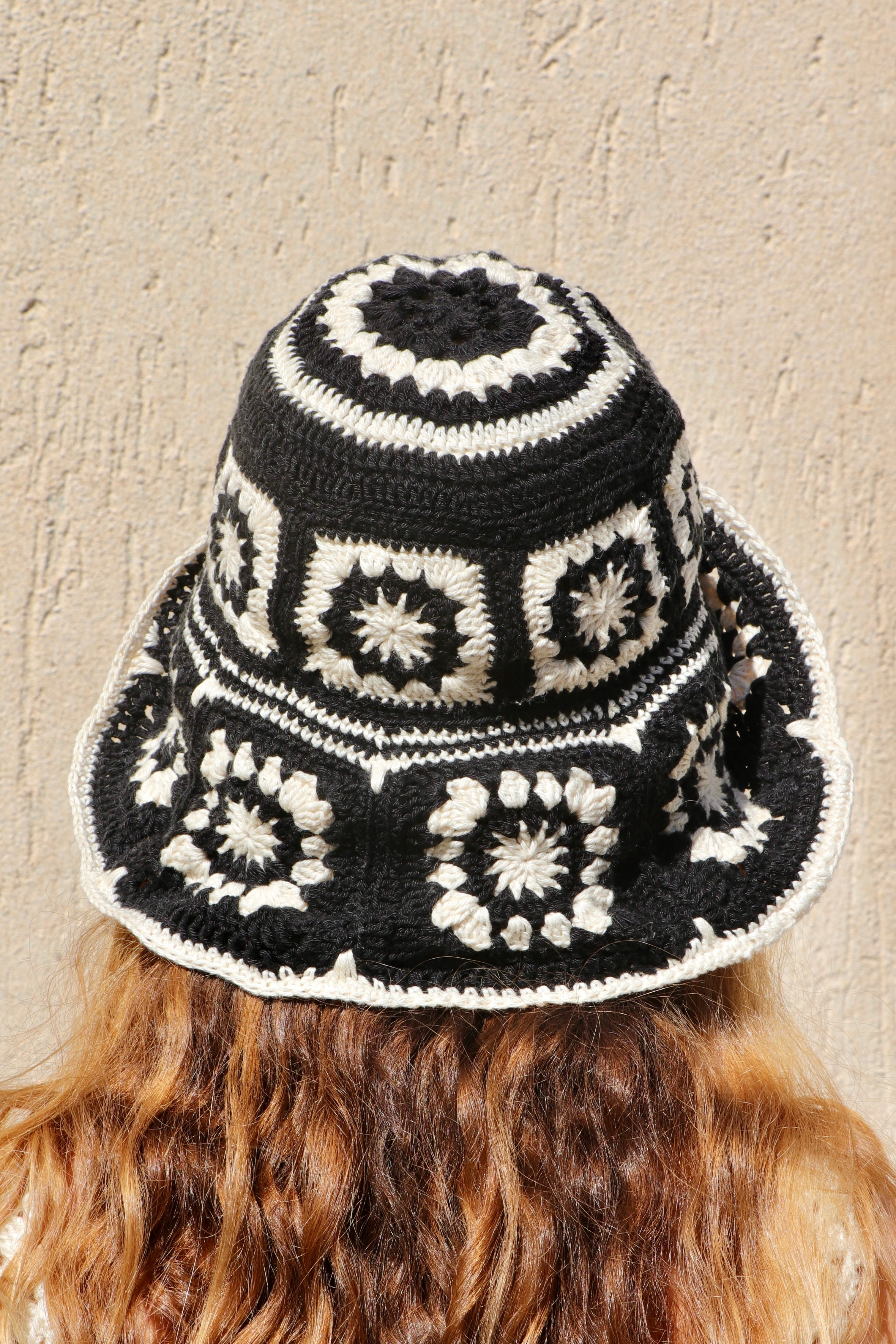 Chapeau Georgette Noir blanc