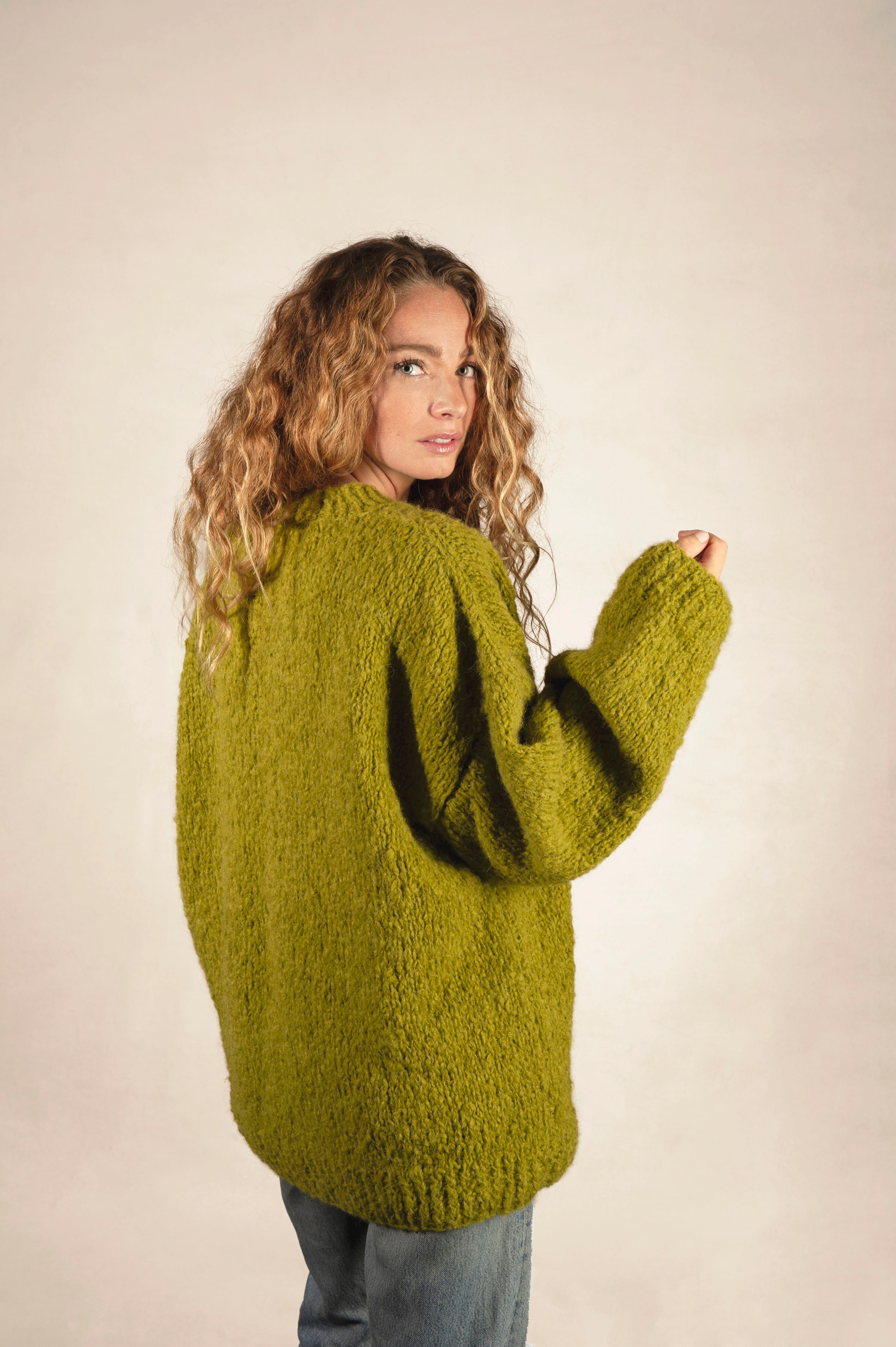 Pull Jacques unisexe vert