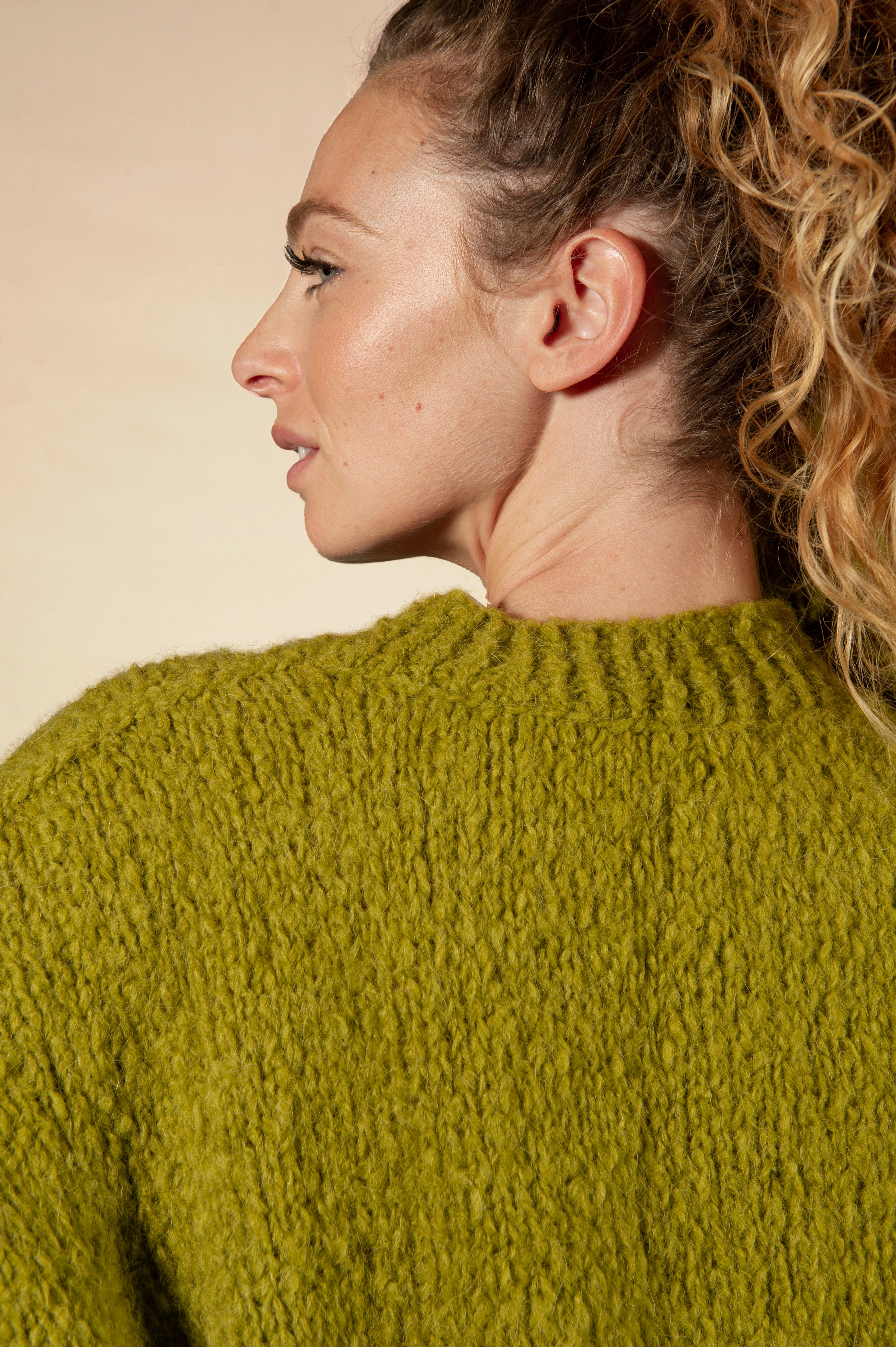 Pull Jacques unisexe vert