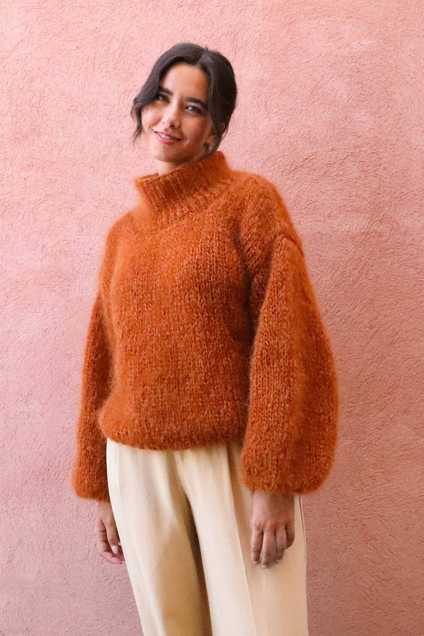 Pull Jeanne - marron