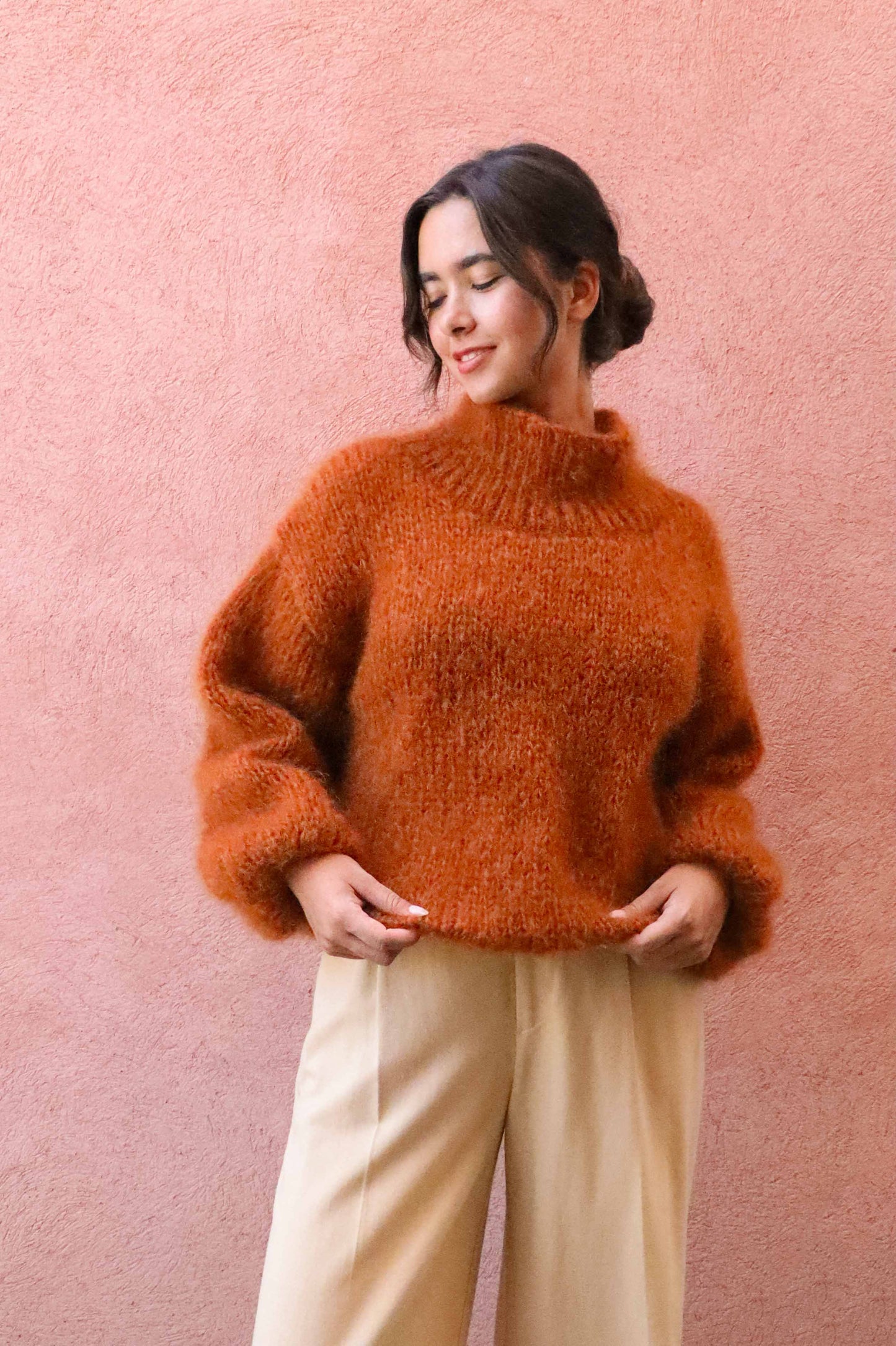Pull Jeanne - marron