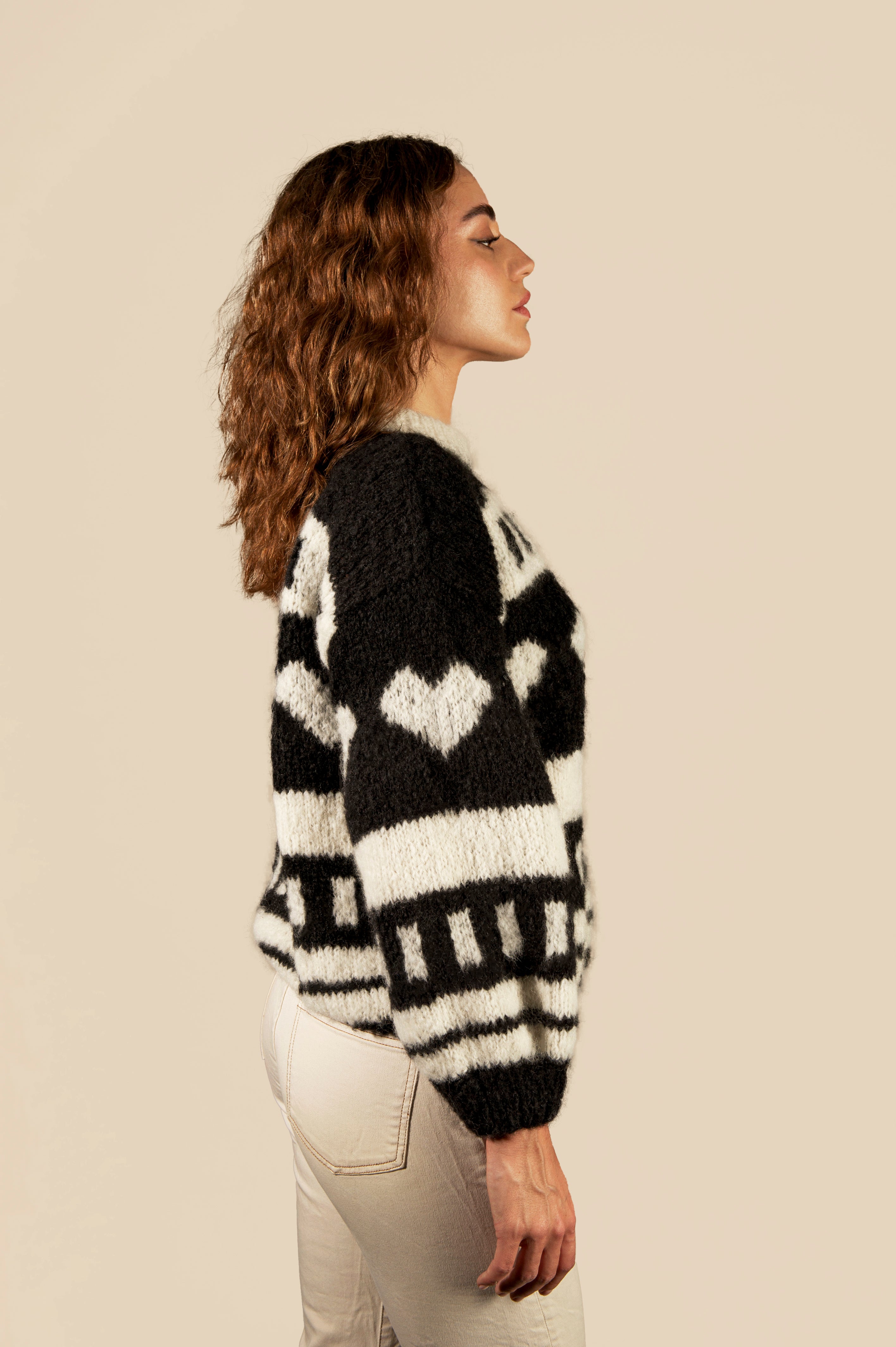 Pull Madeleine noir