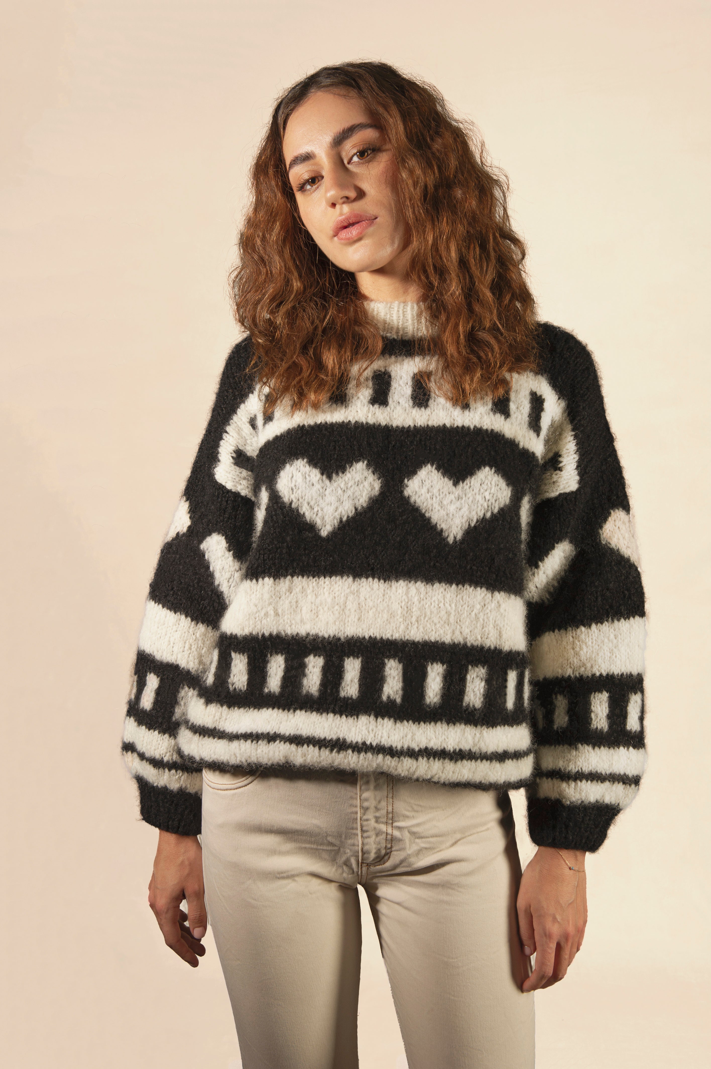 Pull Madeleine noir