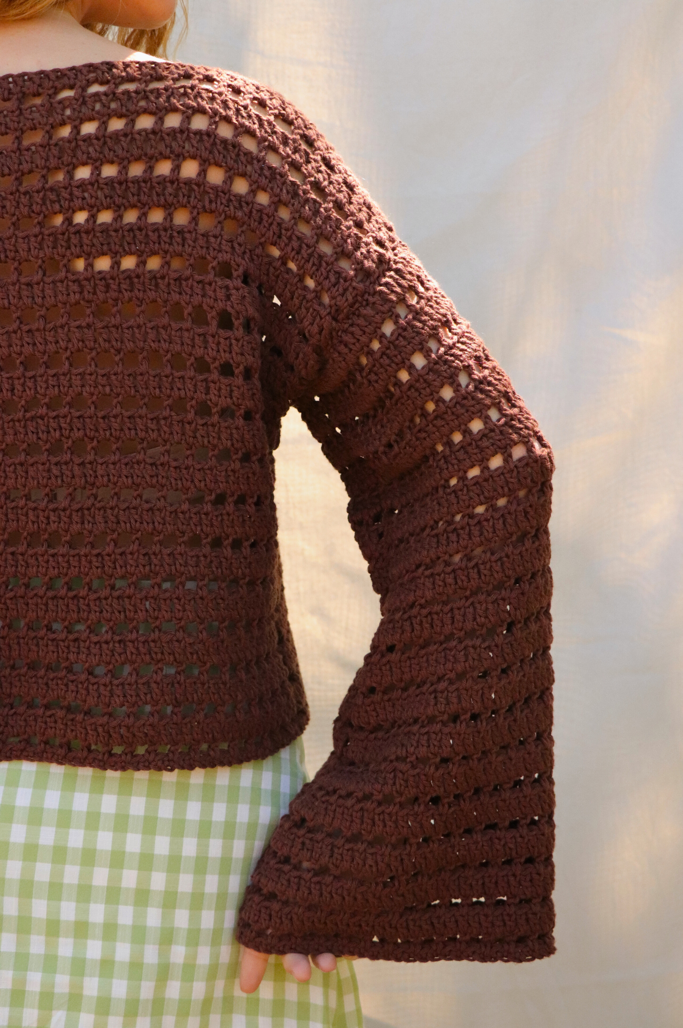 Pull Brigitte marron