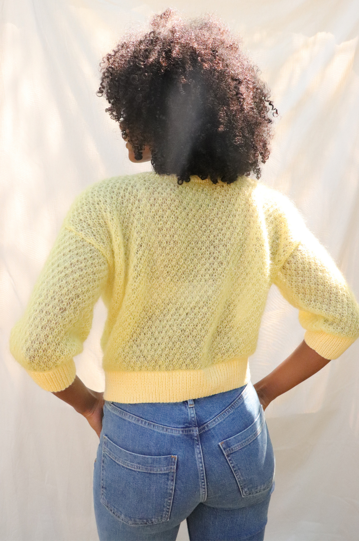 Pull Odette jaune