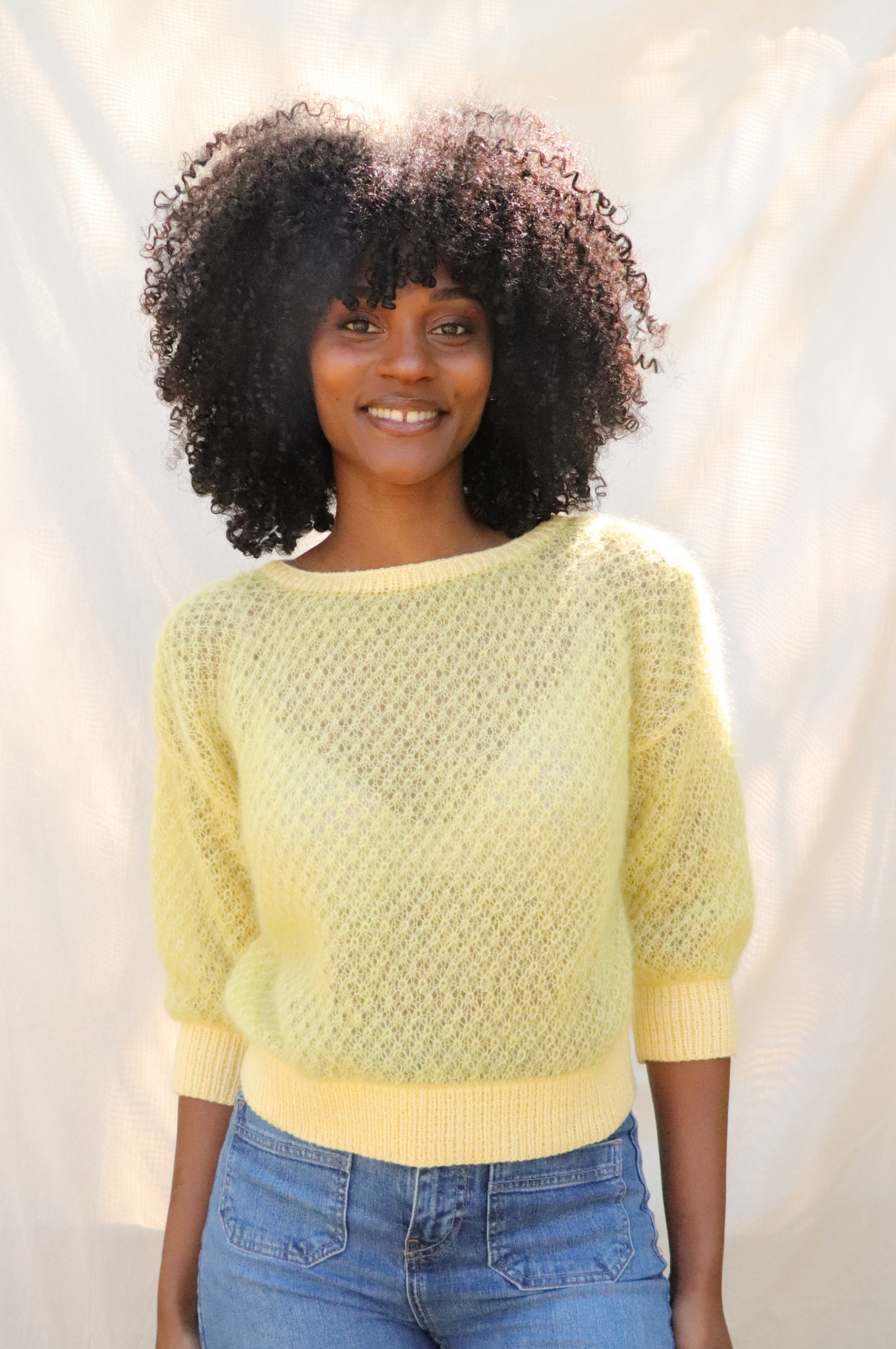 Pull Odette jaune