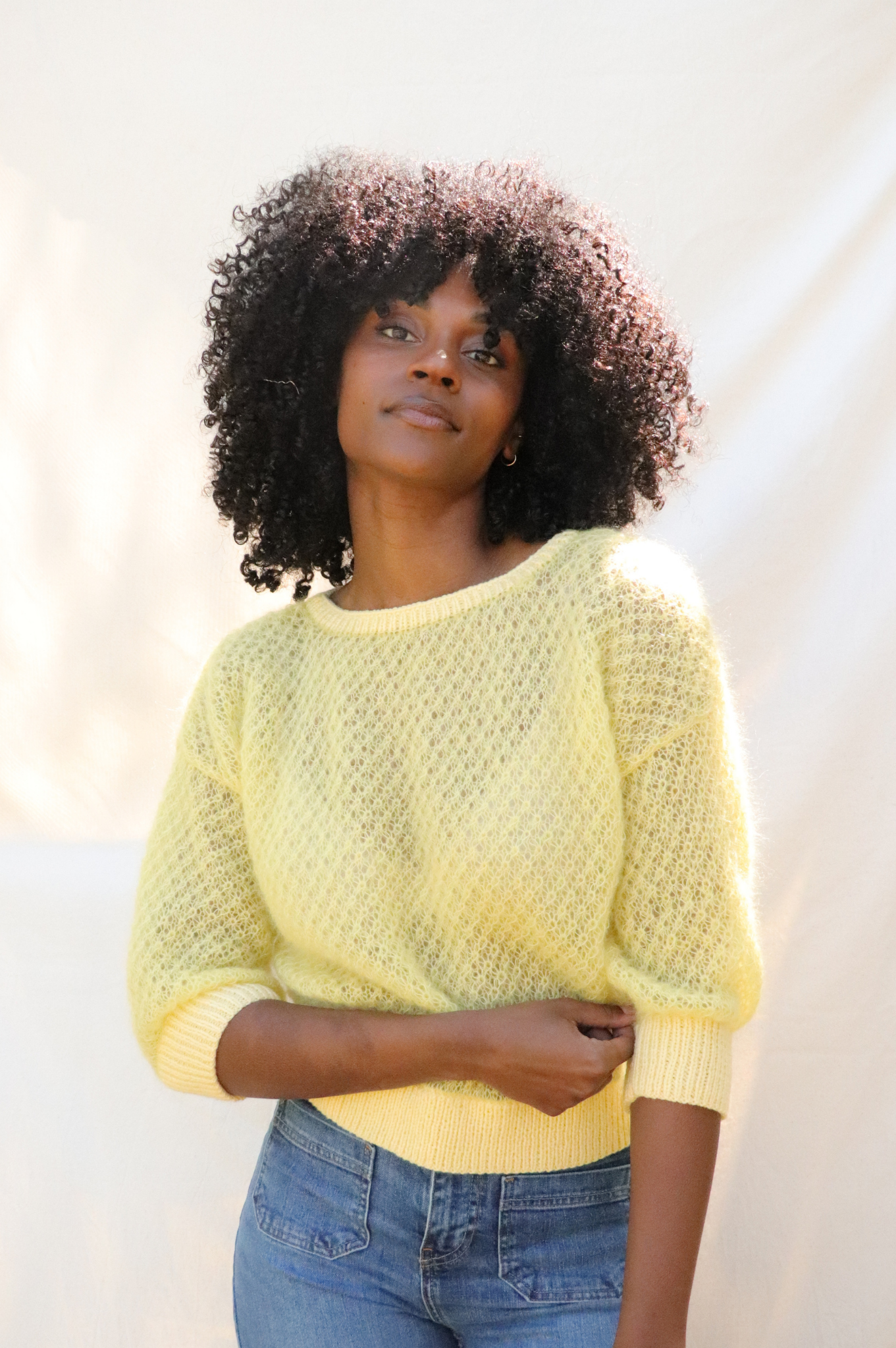 Pull Odette jaune
