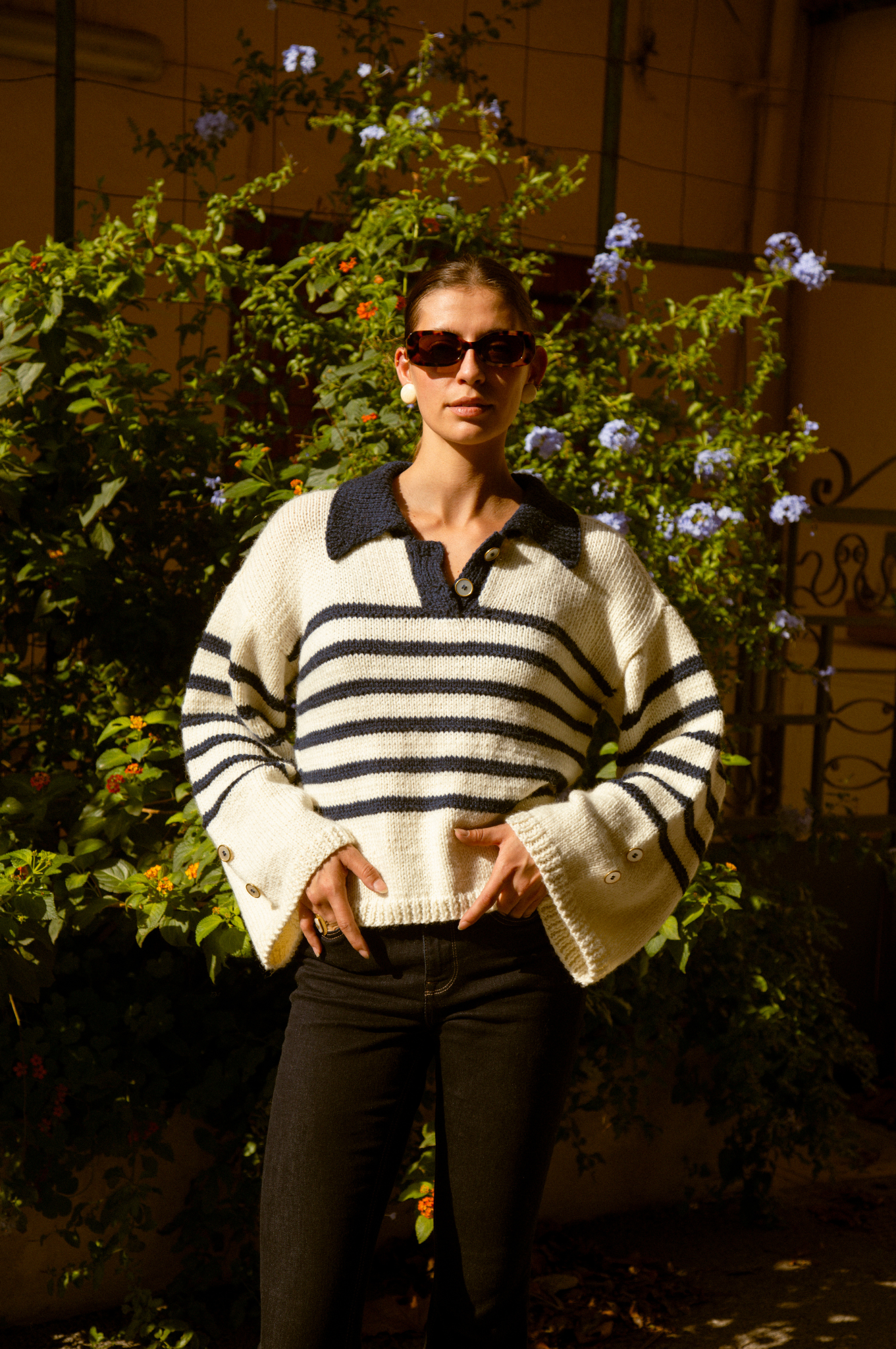 Pull marinière Francine