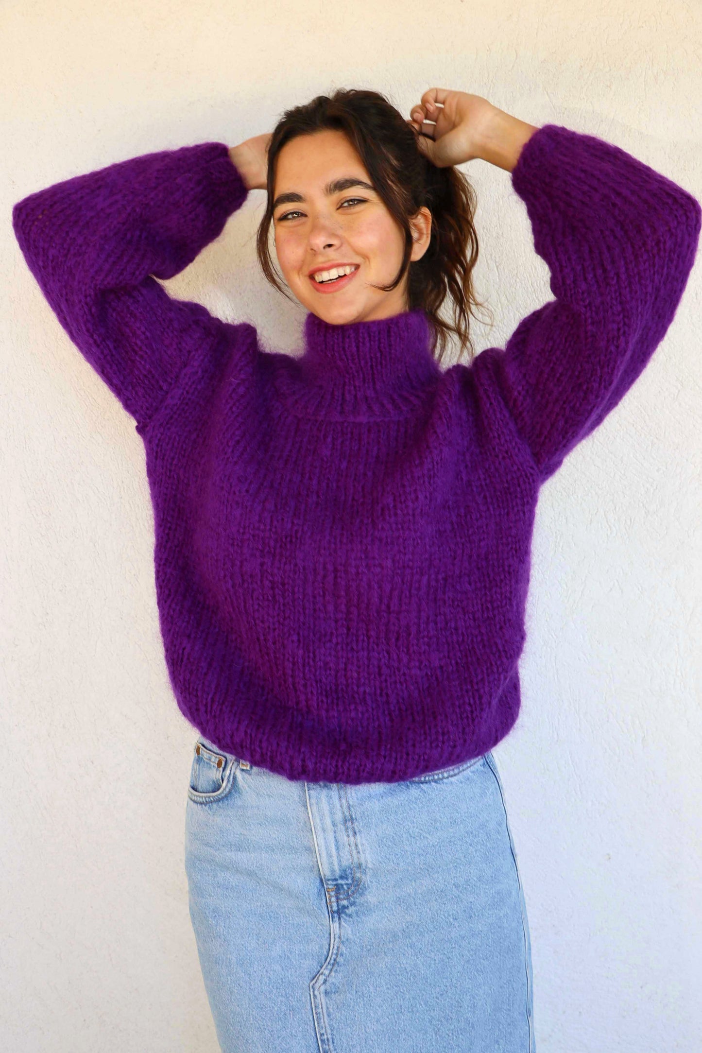 Pull Jeanne - Violet