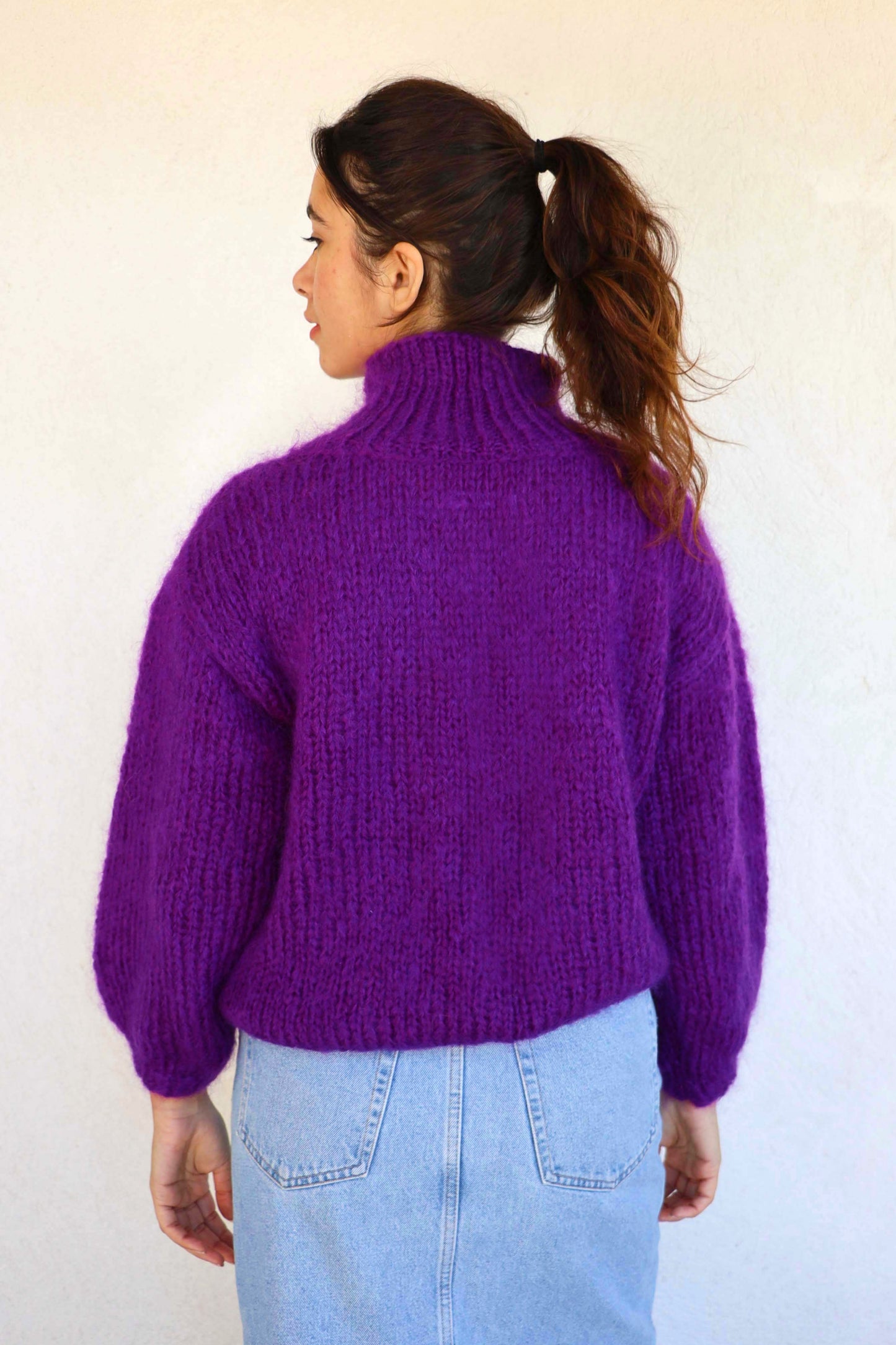 Pull Jeanne - Violet