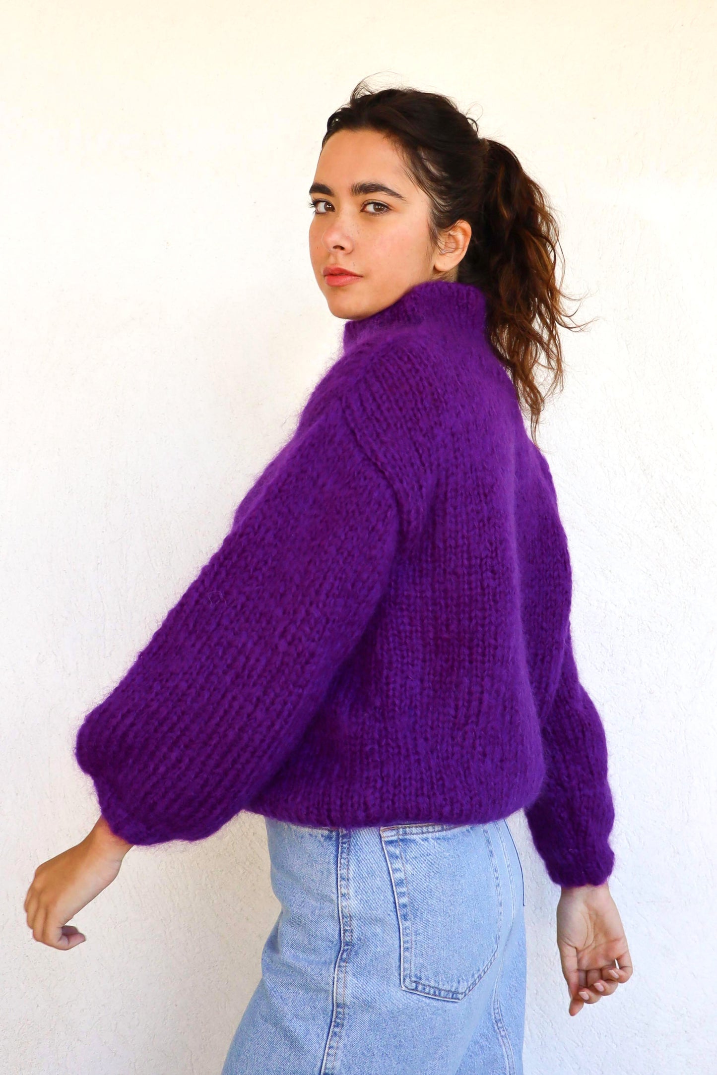 Pull Jeanne - Violet