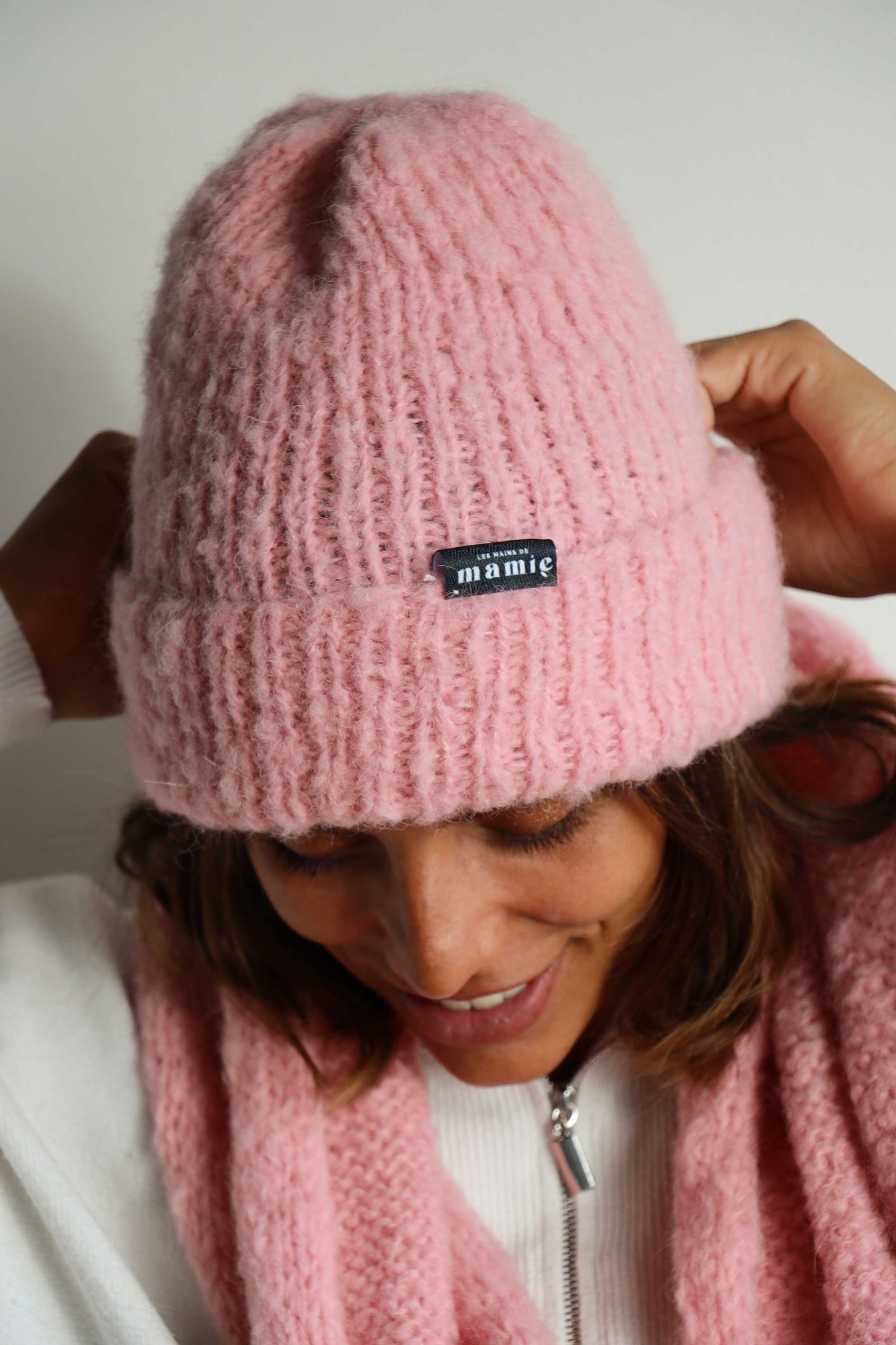 Bonnet Gabi - Rose