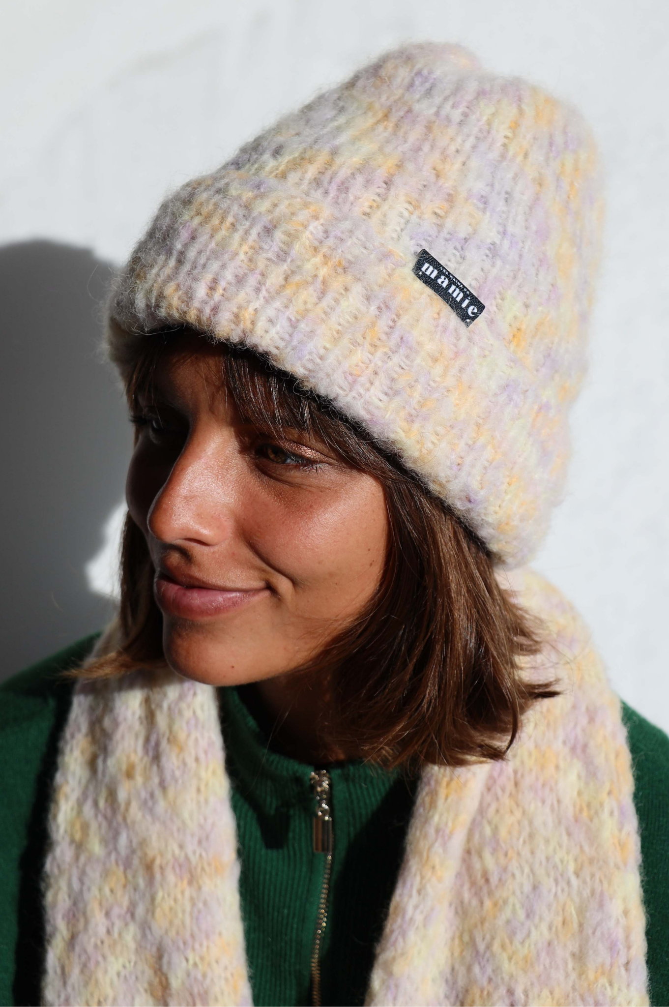 Mamie Crochet Tuque Au Crochet Pour Femme Bonnet Gabi Pastel