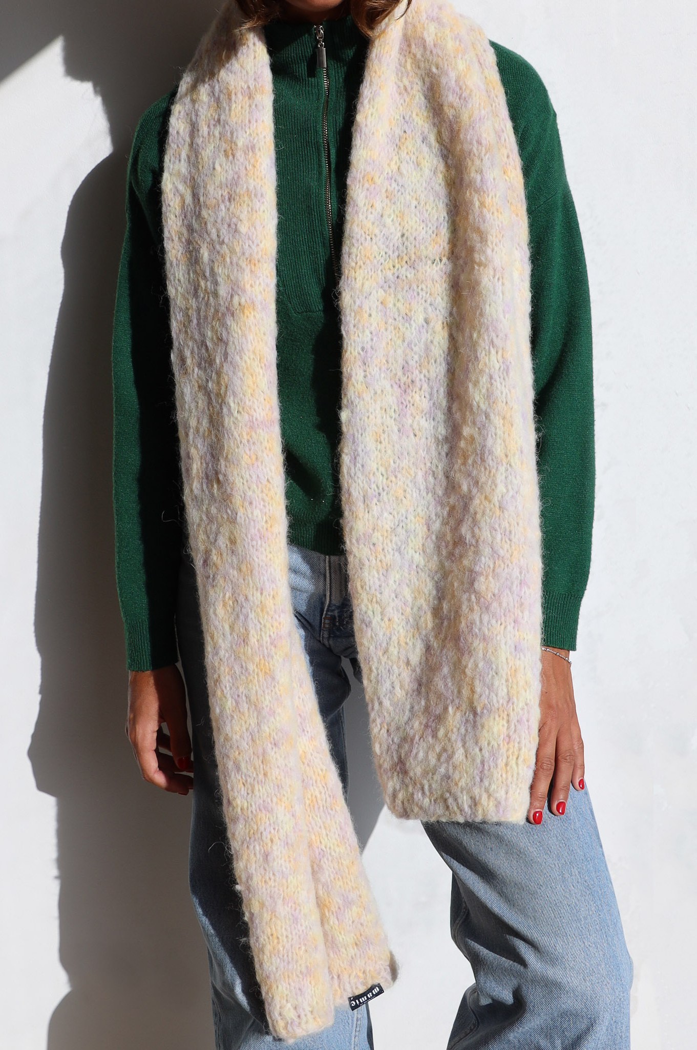 Echarpe Mado pastel en stock