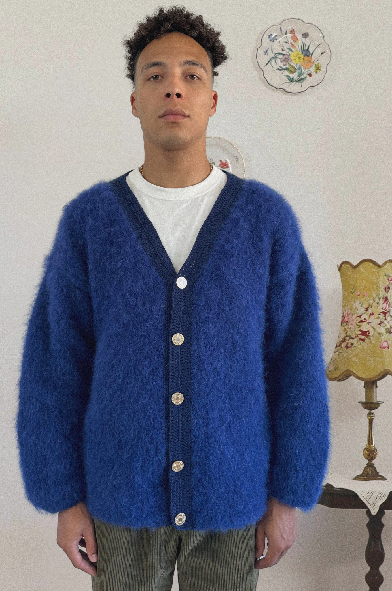 Cardigan Alphonse bleu