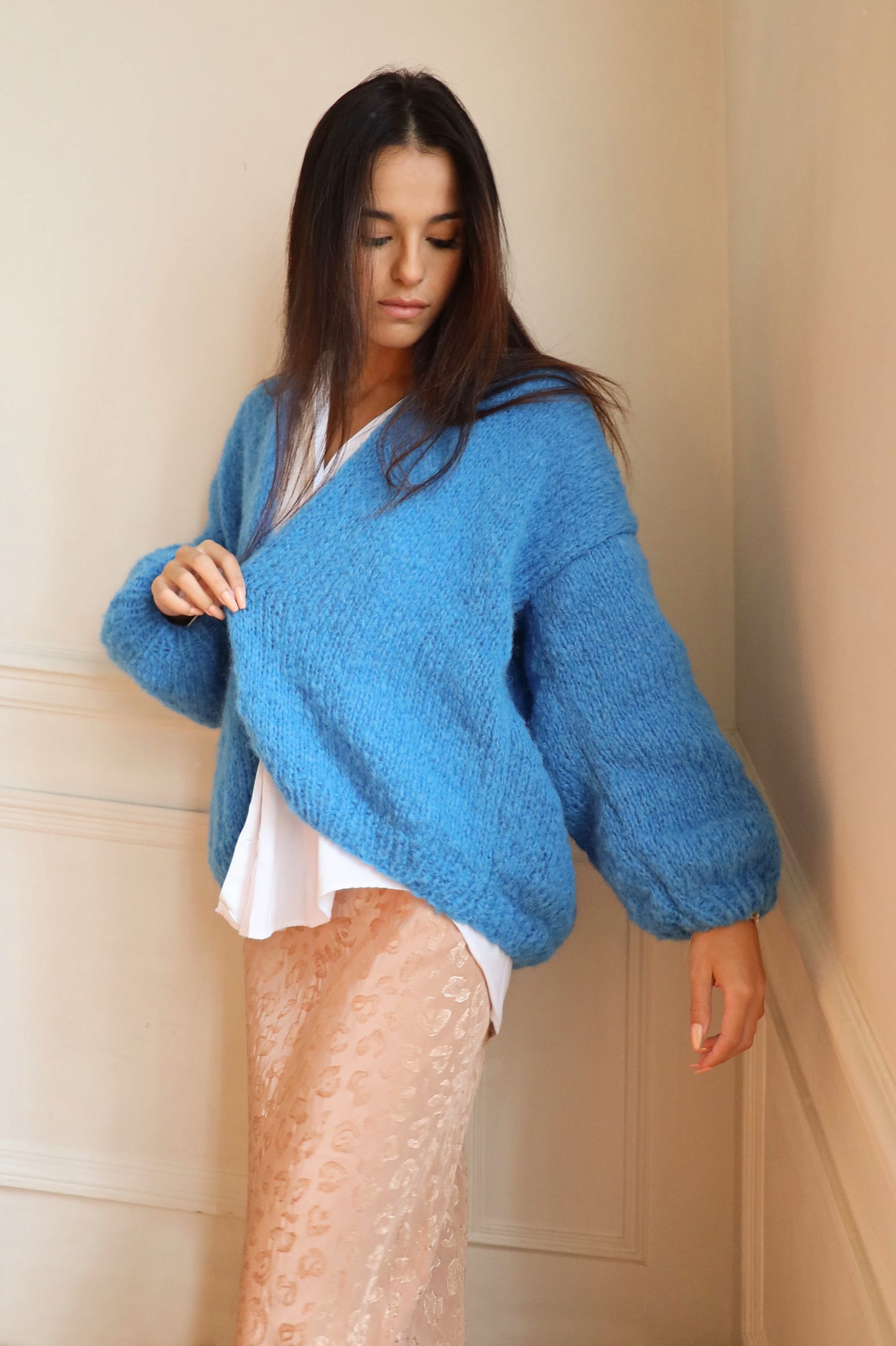 Gilet Anetta - bleu