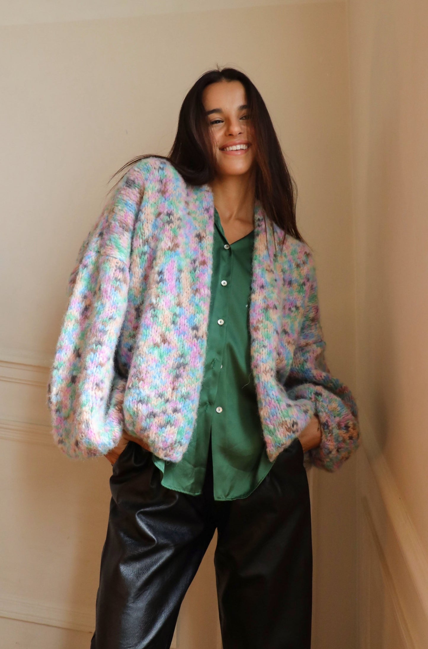 Gilet Anetta - multicolore