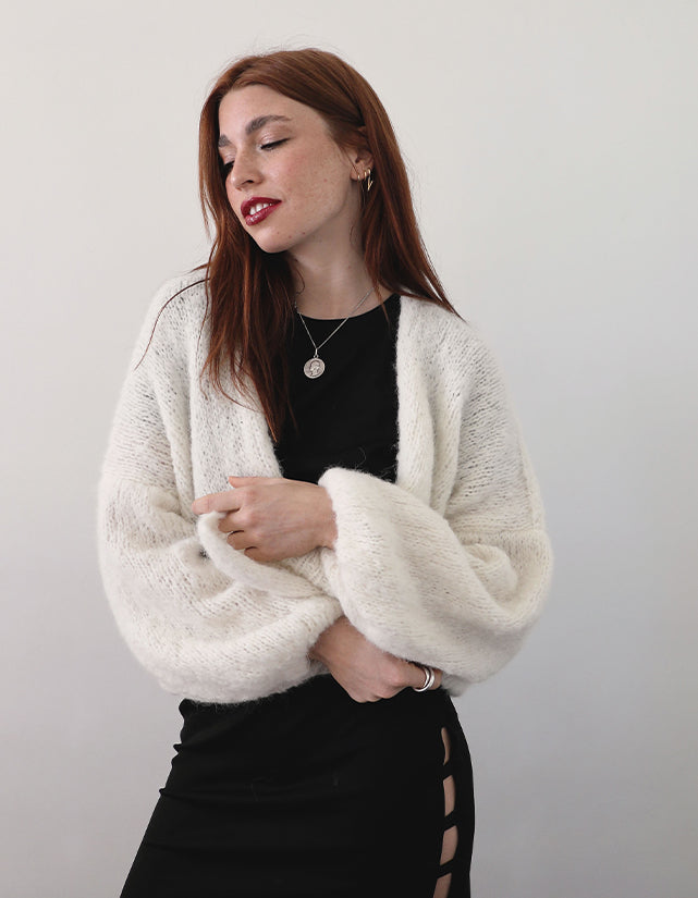 Gilet Anetta - écru