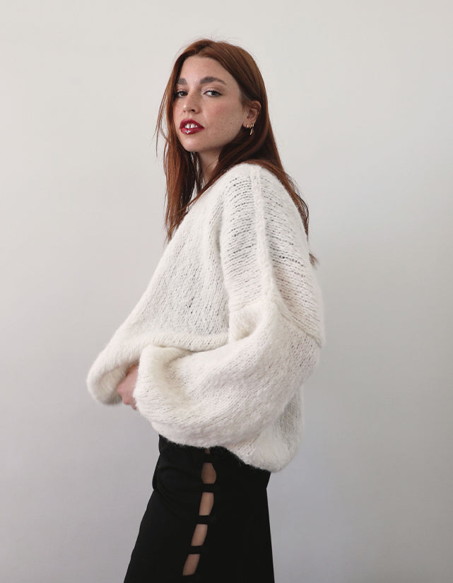 Gilet Anetta - écru