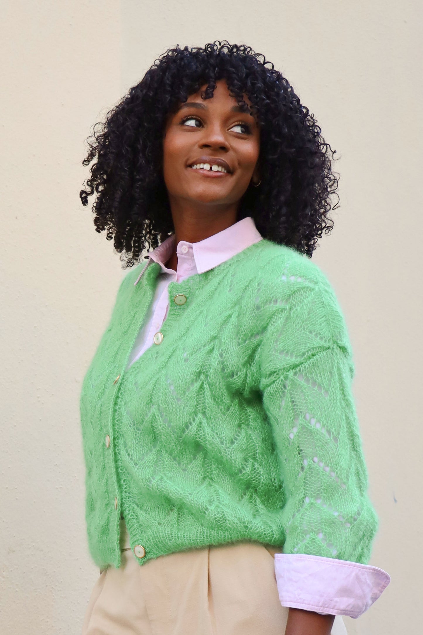 Gilet Claudine - vert