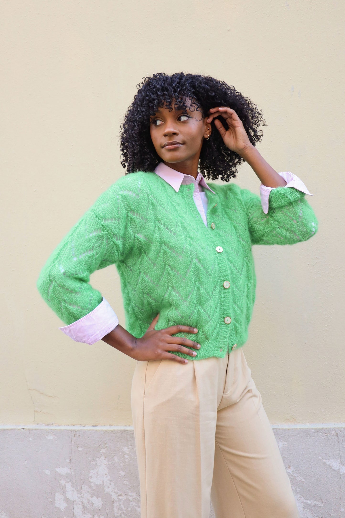 Gilet Claudine - vert