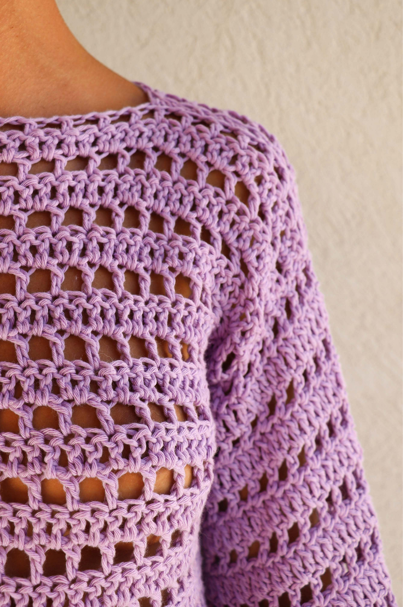 Pull Brigitte lilas