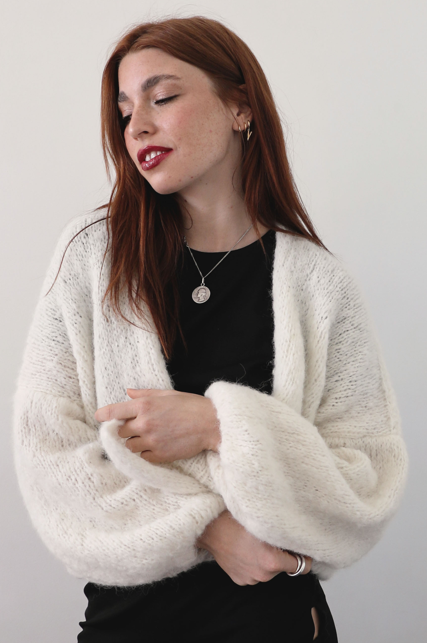 Gilet Anetta écru