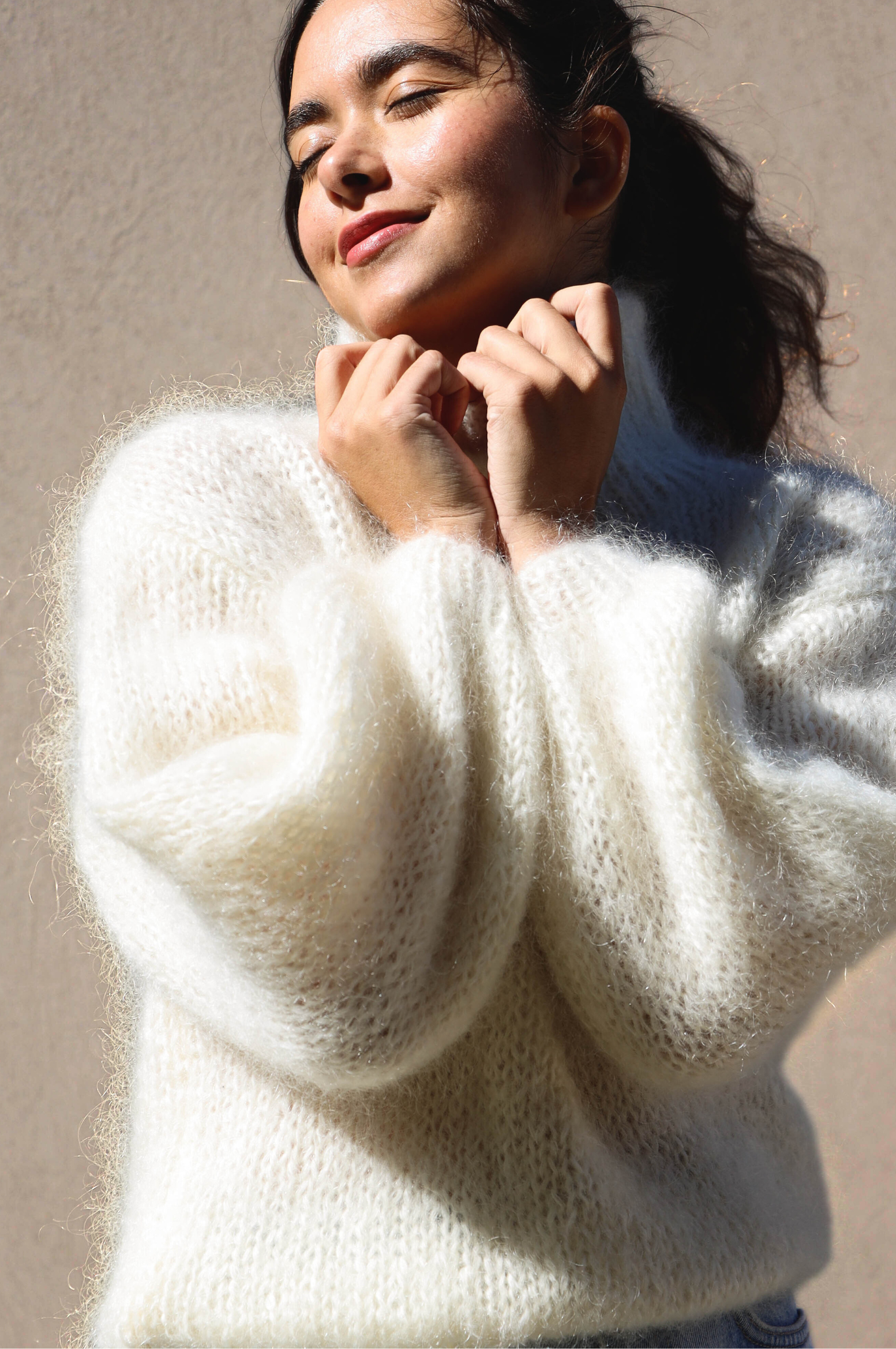 Pull Jeanne écru