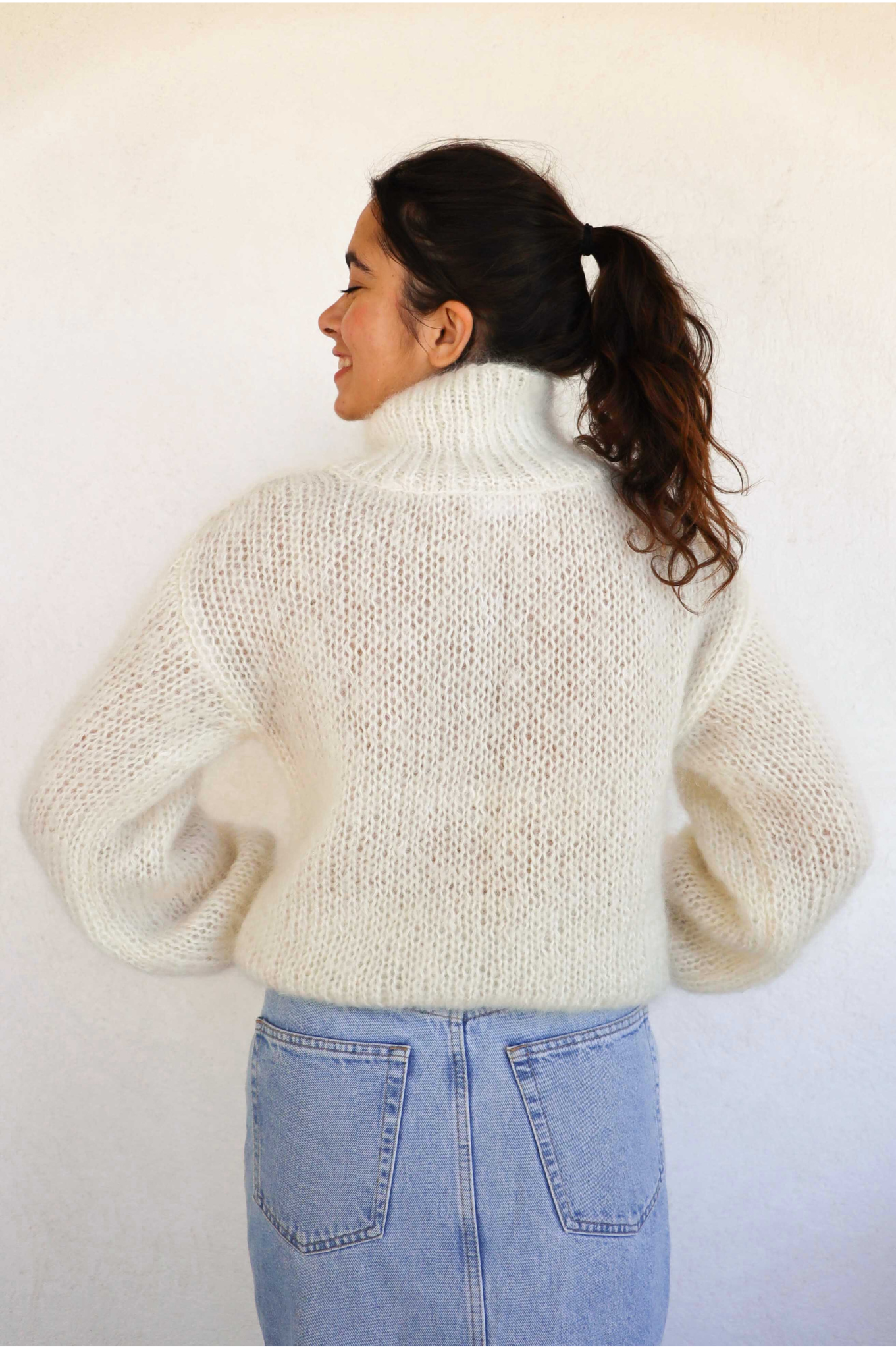 Pull Jeanne écru