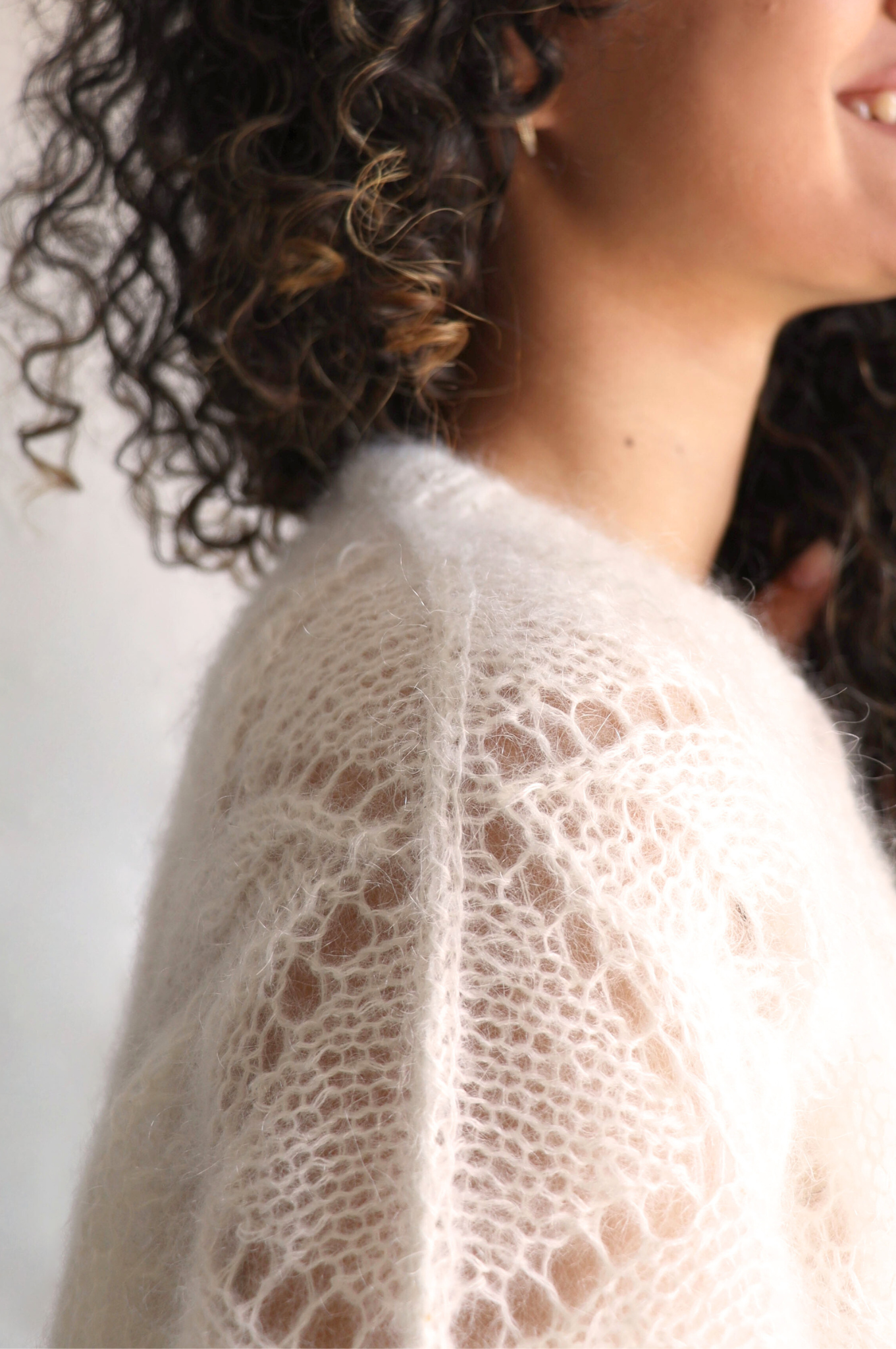 Gilet Claudine ecru