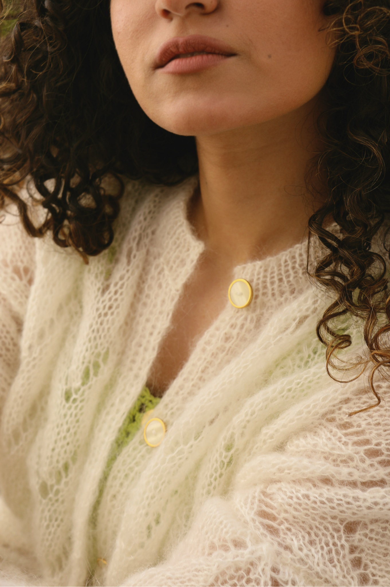 Gilet Claudine ecru