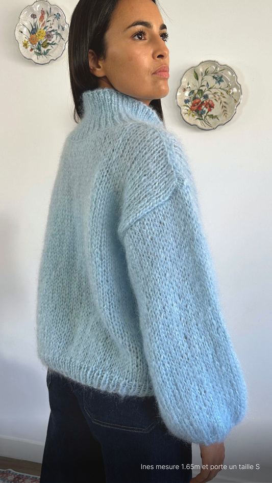 Tous nos pulls et gilets tricotes main femme Les Mains de Mamie