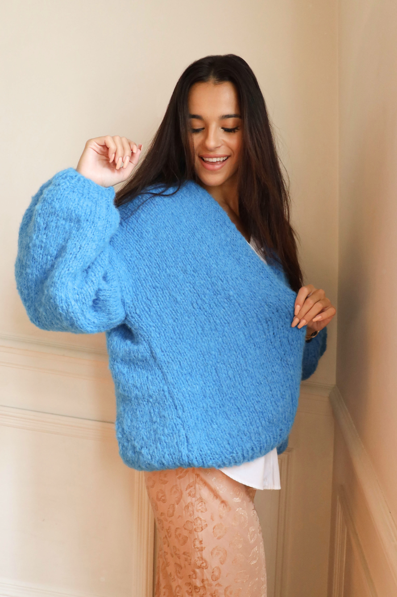 Gilet Anetta bleu