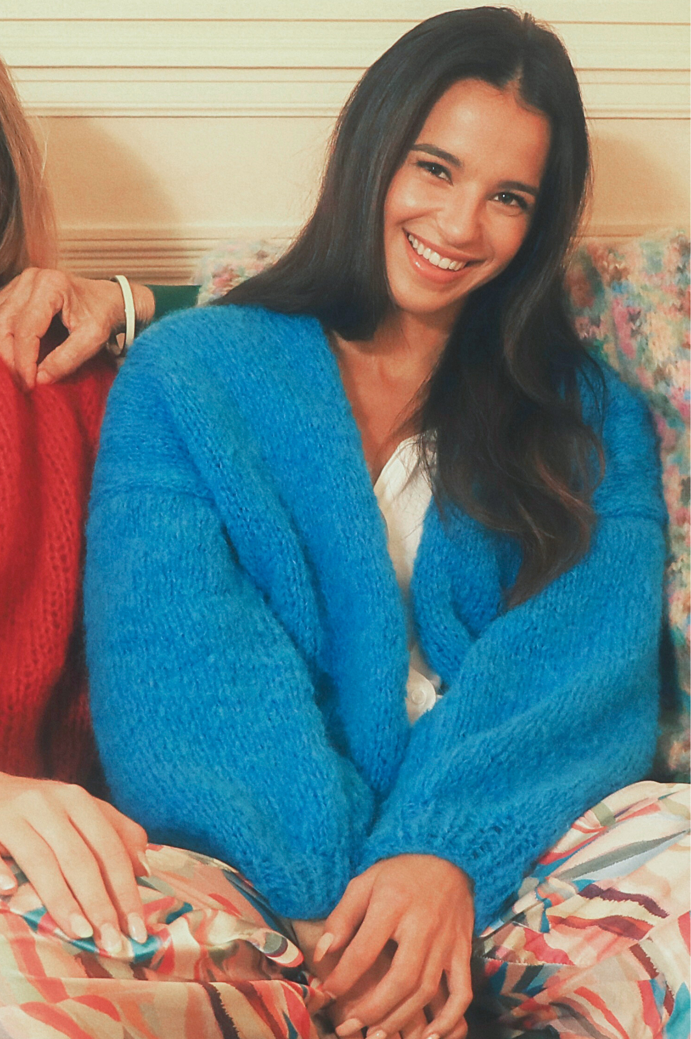 Gilet Anetta bleu