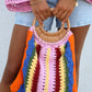 Sac crochet Paulette - orange