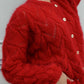 Gilet Claudine - rouge