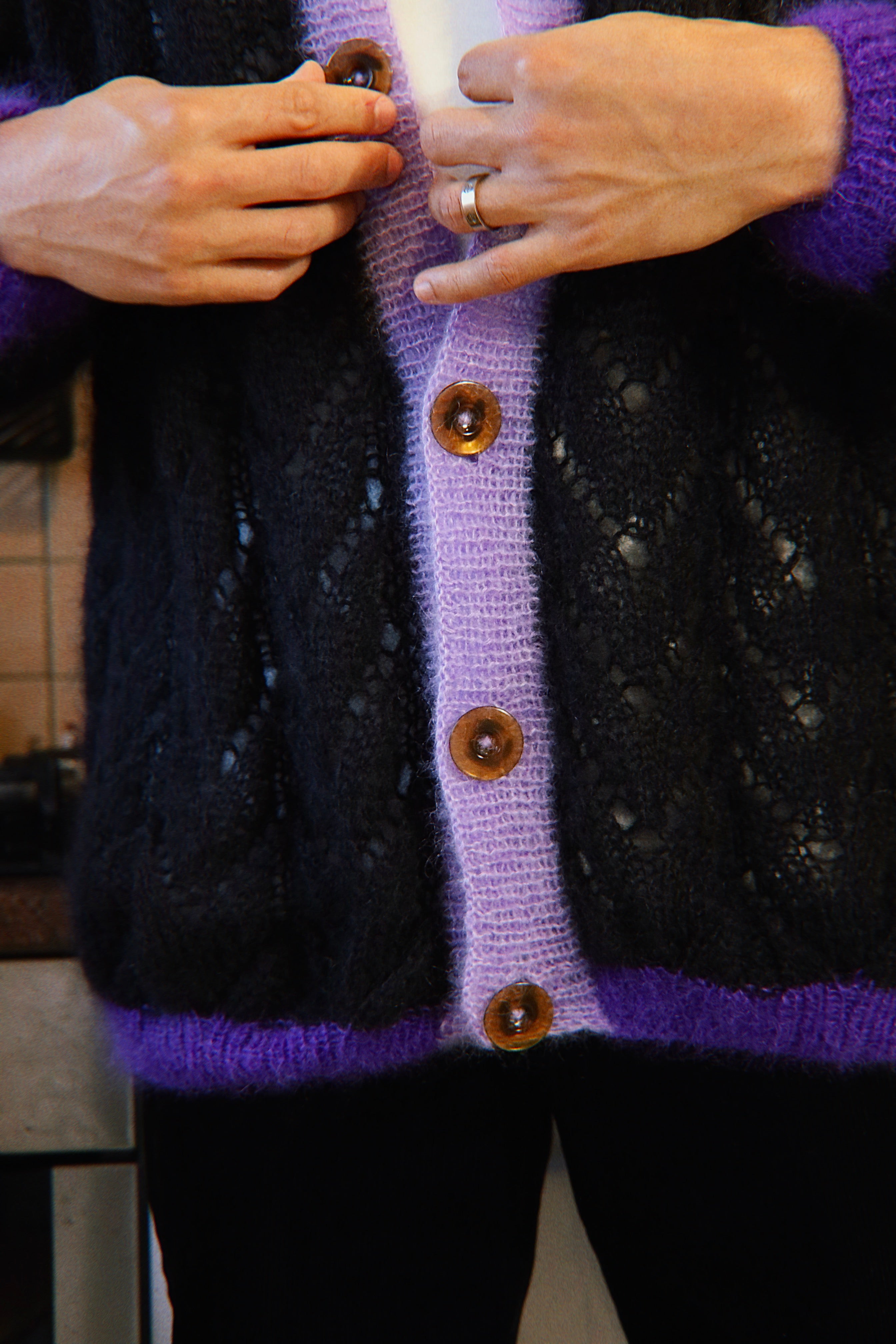 Cardigan Claude noir