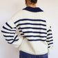 Pull Francine - marinière bleue