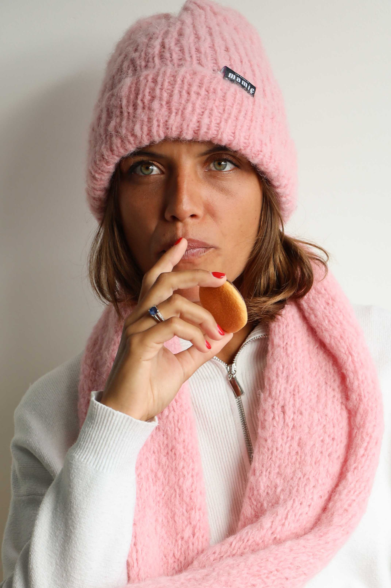 Bonnet Gabi rose