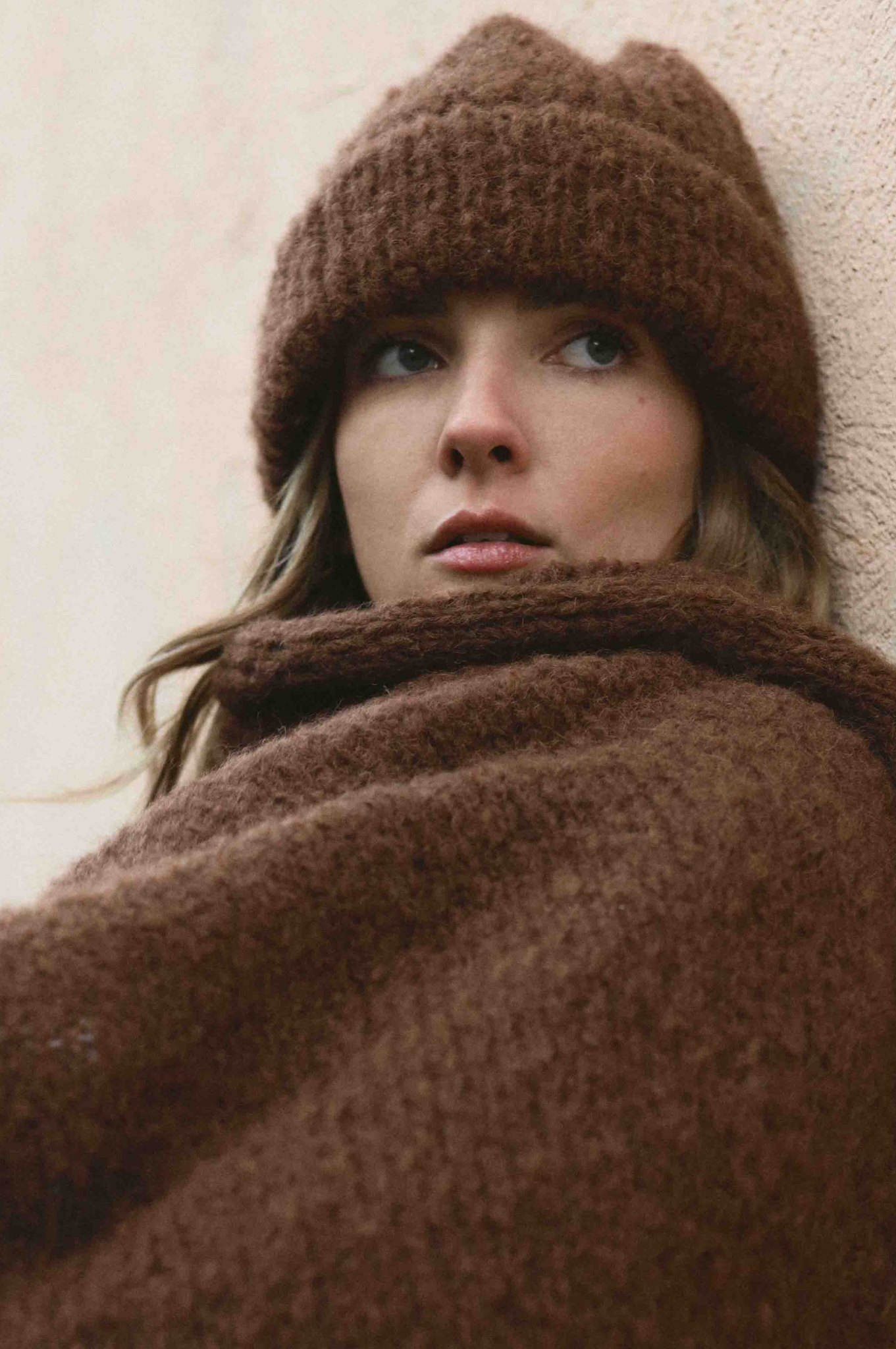 Bonnet Gabi marron